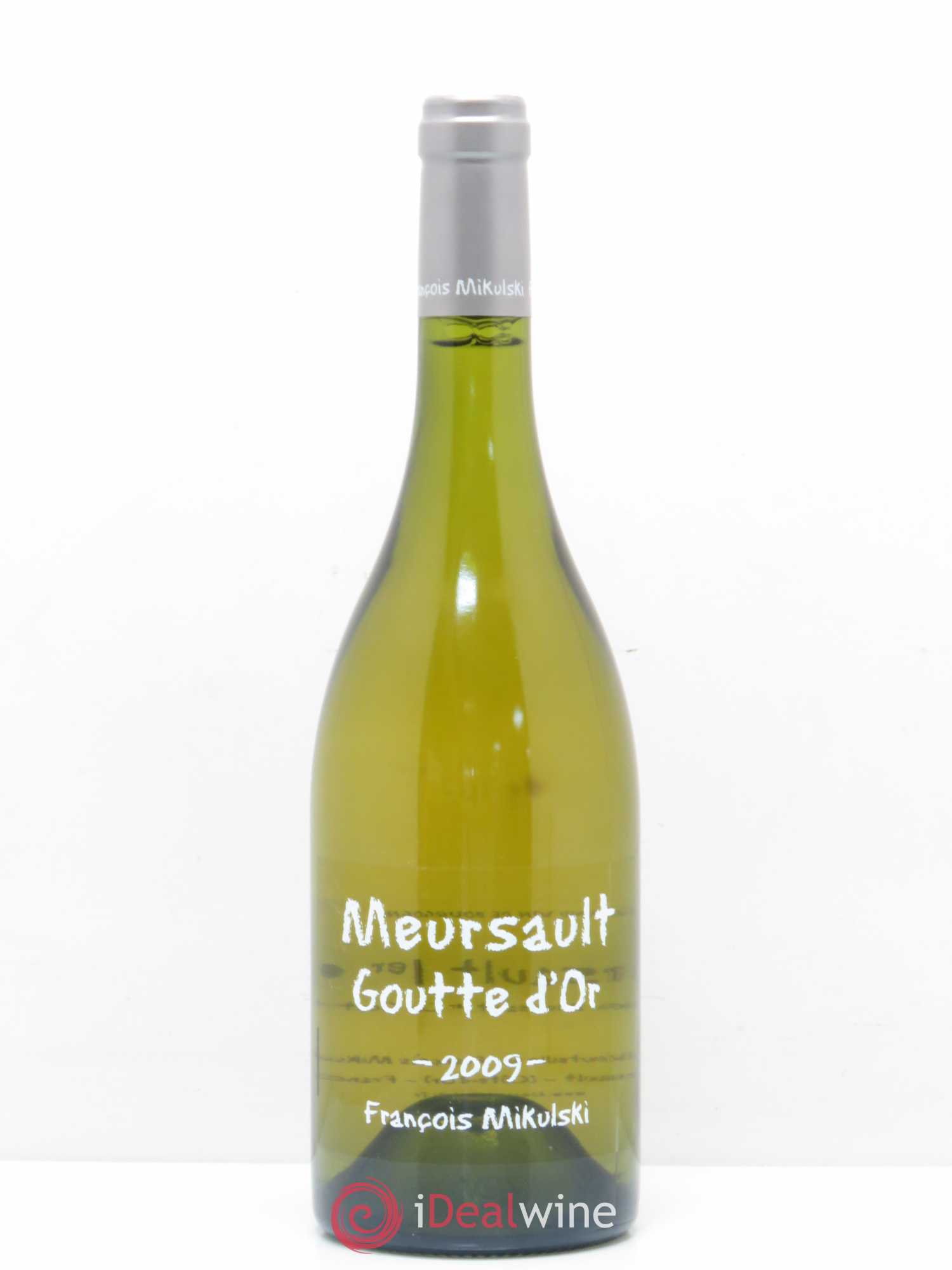 Meursault 1er Cru Goutte d'Or François Mikulski 2009 - Posten von 1 Flasche - 0