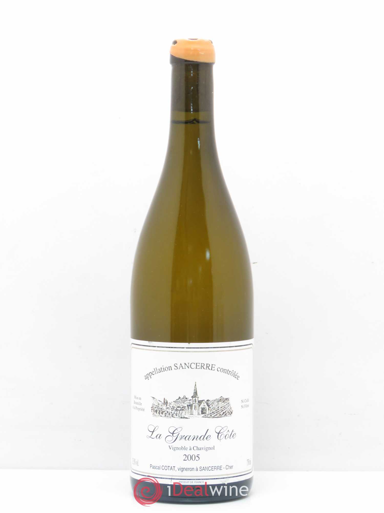 Sancerre La Grande Côte Pascal Cotat (senza prezzo di riserva) 2005 - Lotto di 1 bottiglia - 0
