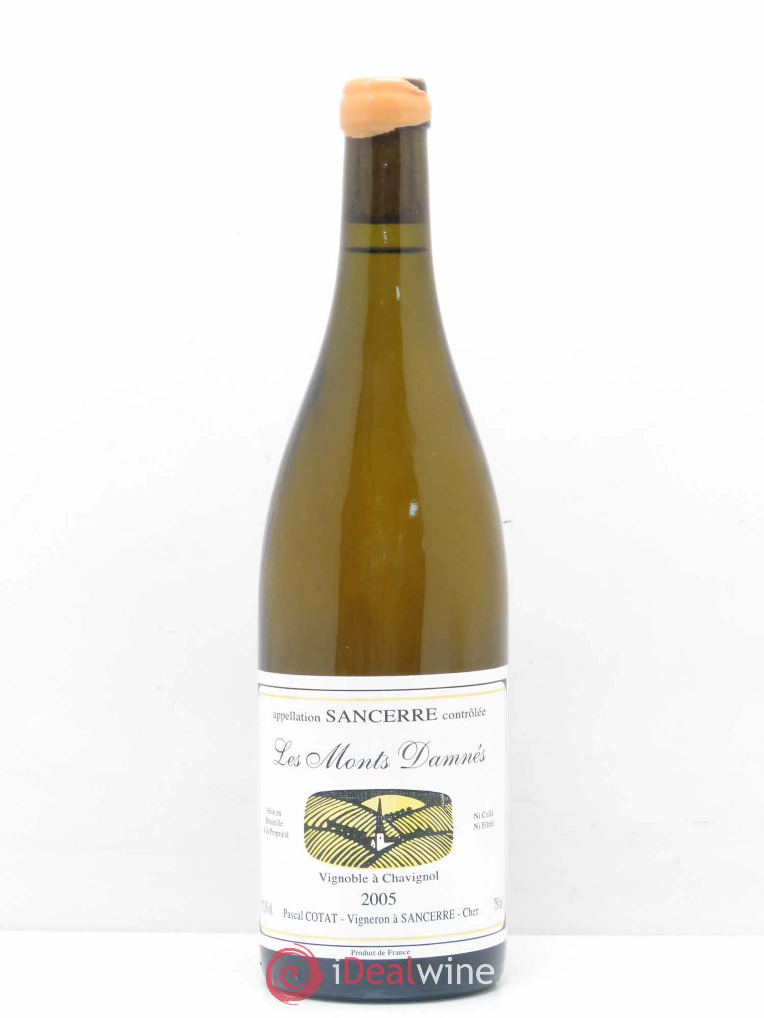 Sancerre Les Monts Damnés Pascal Cotat 2005 - Lot de 1 bouteille - 0