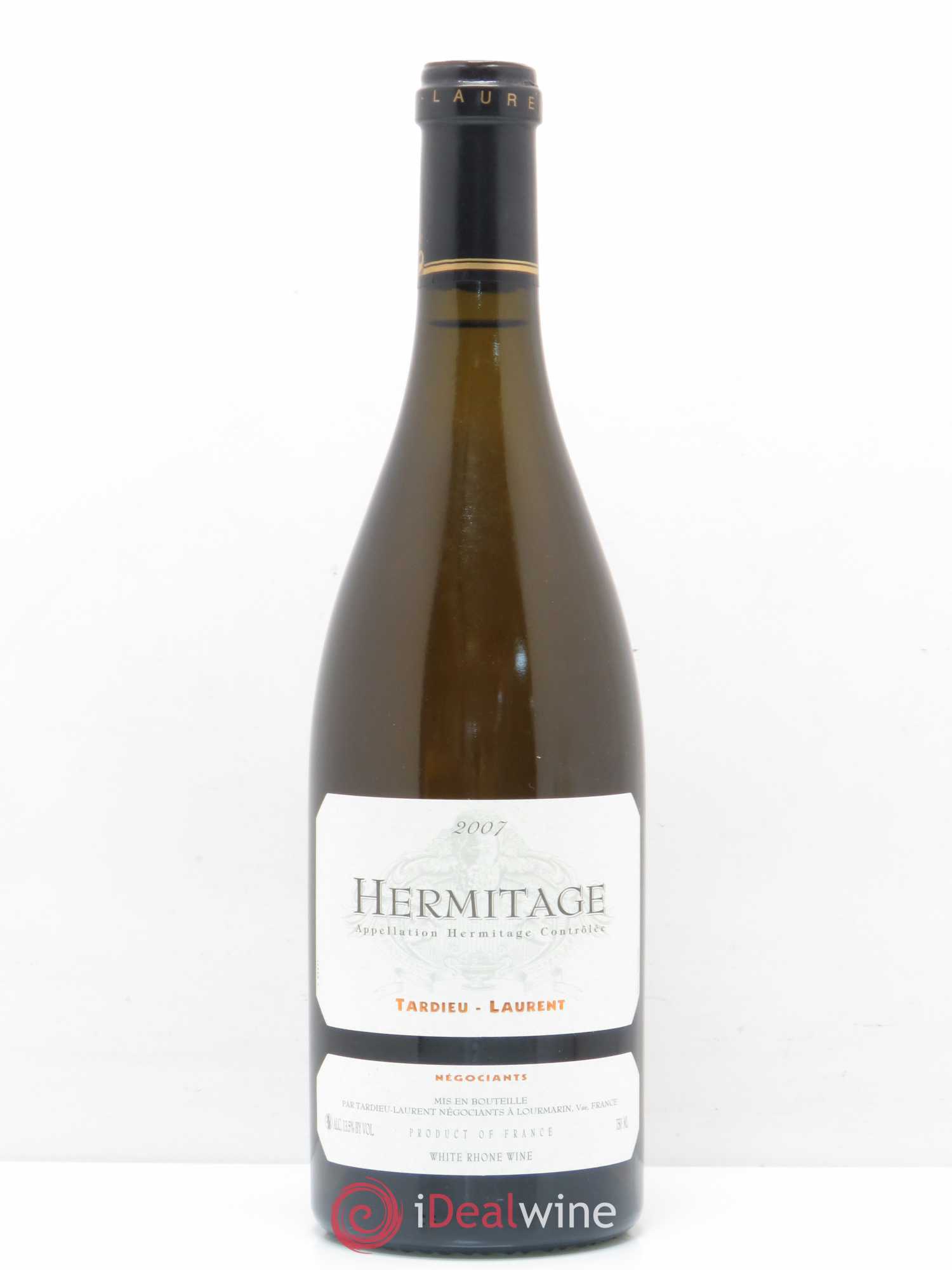Hermitage Tardieu-Laurent Famille Tardieu 2007 - Lot de 1 bouteille - 0