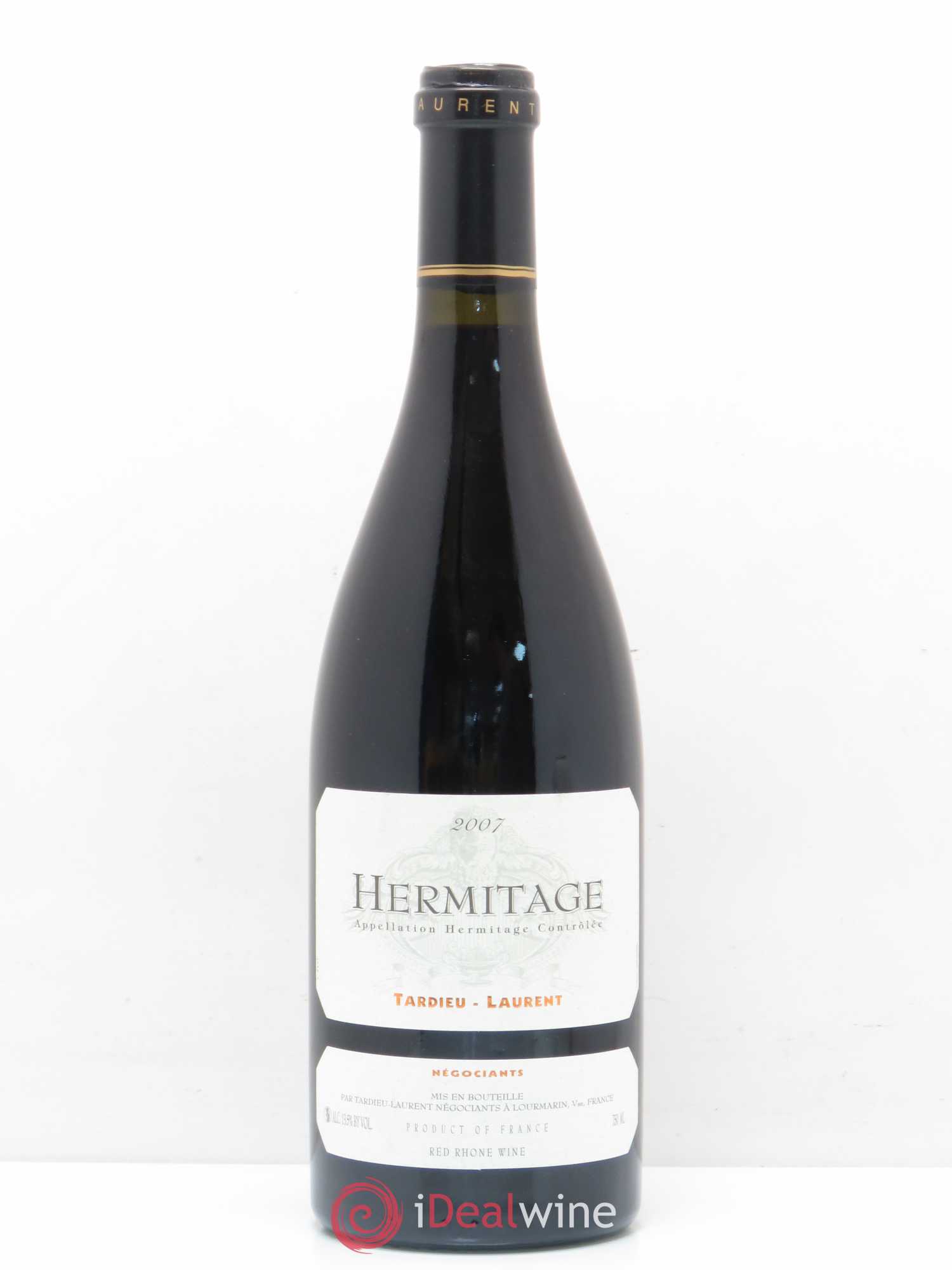 Hermitage Maison Tardieu-Laurent 2007 - Lot de 1 bouteille - 0