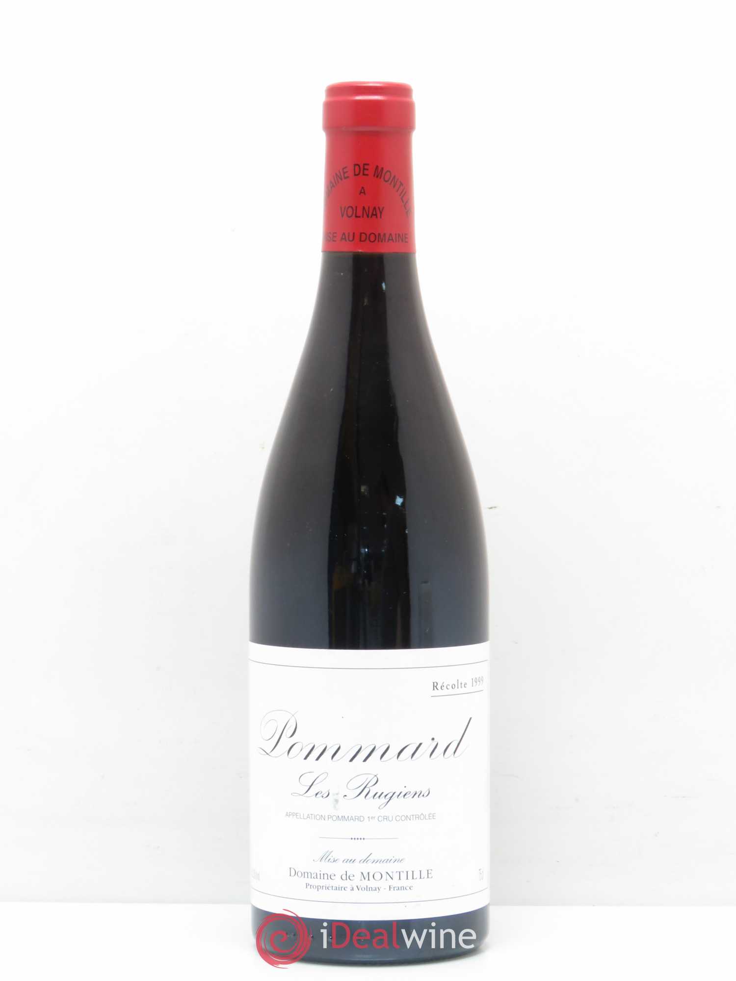 Pommard 1er Cru Les Rugiens-bas De Montille (Domaine) 1999 - Lot de 1 bouteille - 0