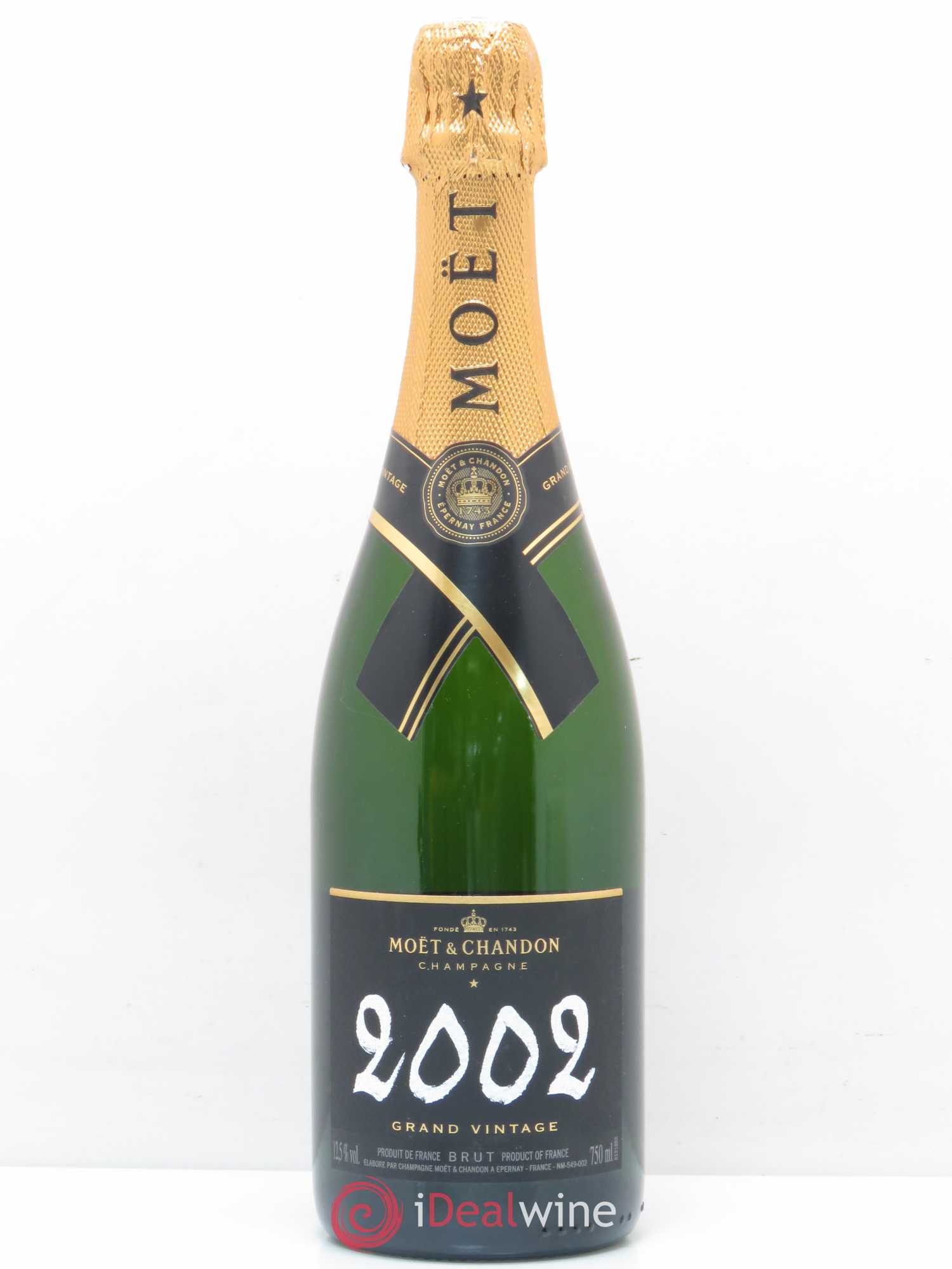Grand Vintage Moët et Chandon 2002 - Lot de 1 bouteille - 0