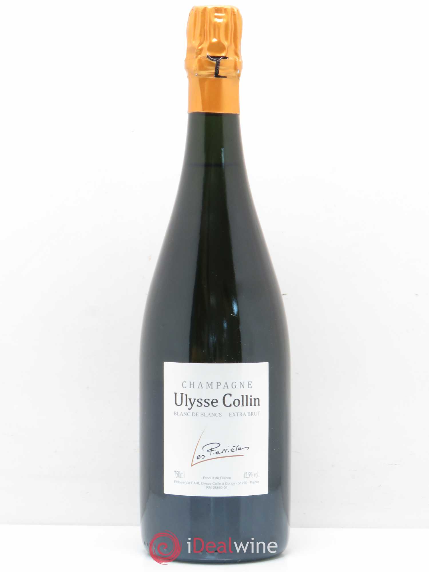Les Pierrières Blancs de Blancs Extra-Brut Ulysse Collin - Lot de 1 bouteille - 0