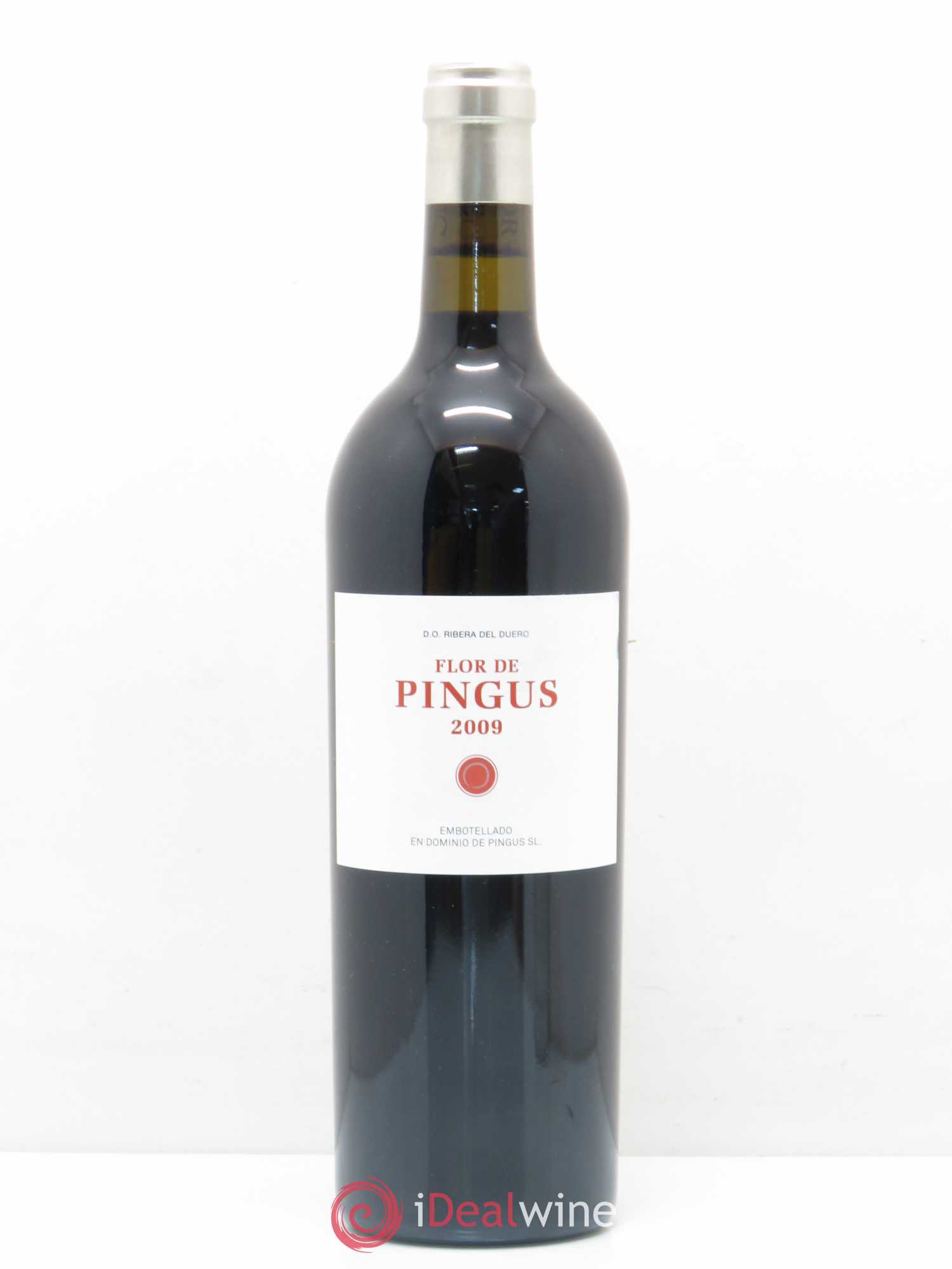 Ribera Del Duero Flor de Pingus Dominio de Pingus - Peter Sisseck 2009 - Lot de 1 bouteille - 0
