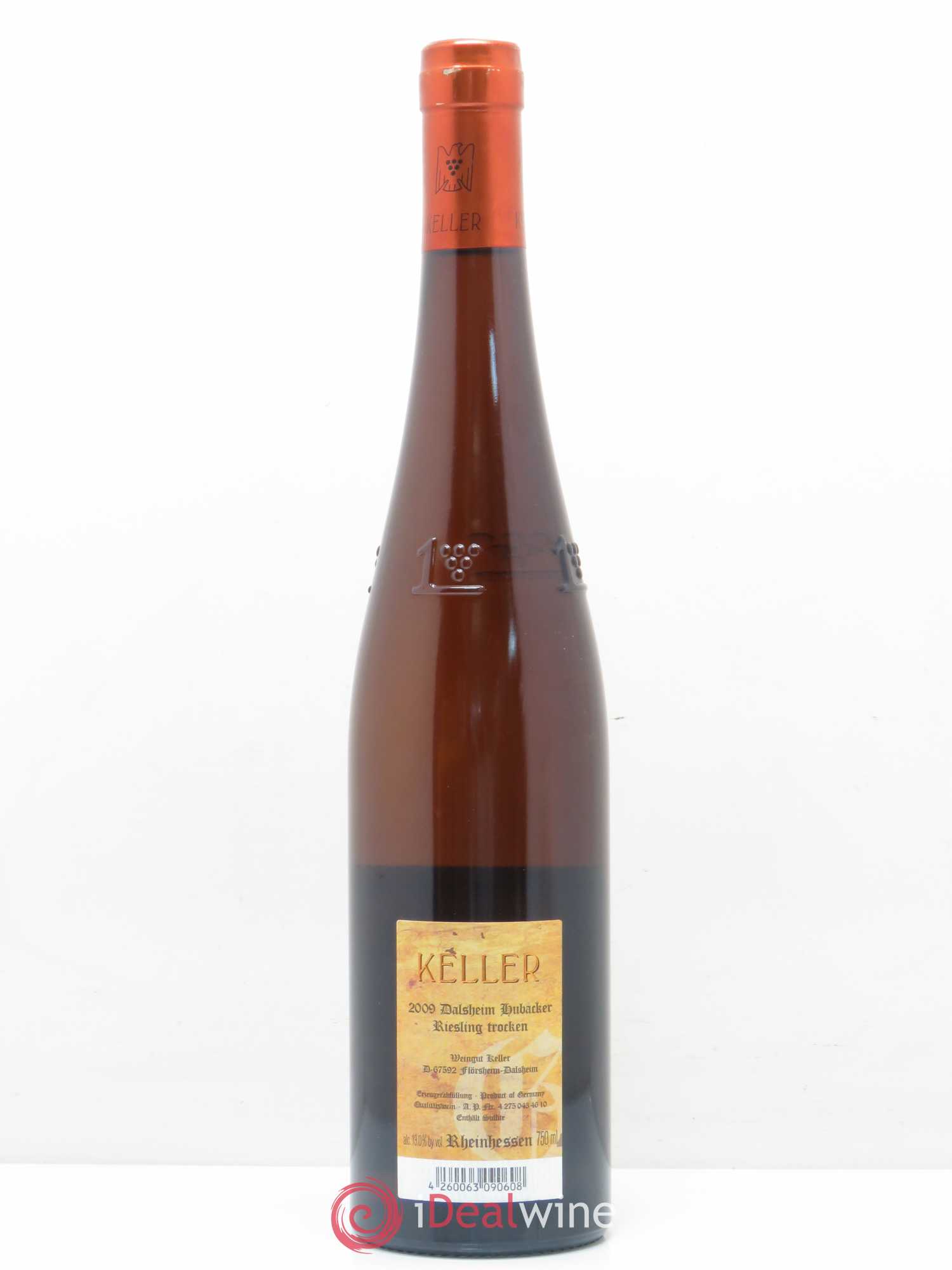 Riesling Trocken GG Dalsheim Hubacker Keller 2009 - Lot de 1 bouteille - 1