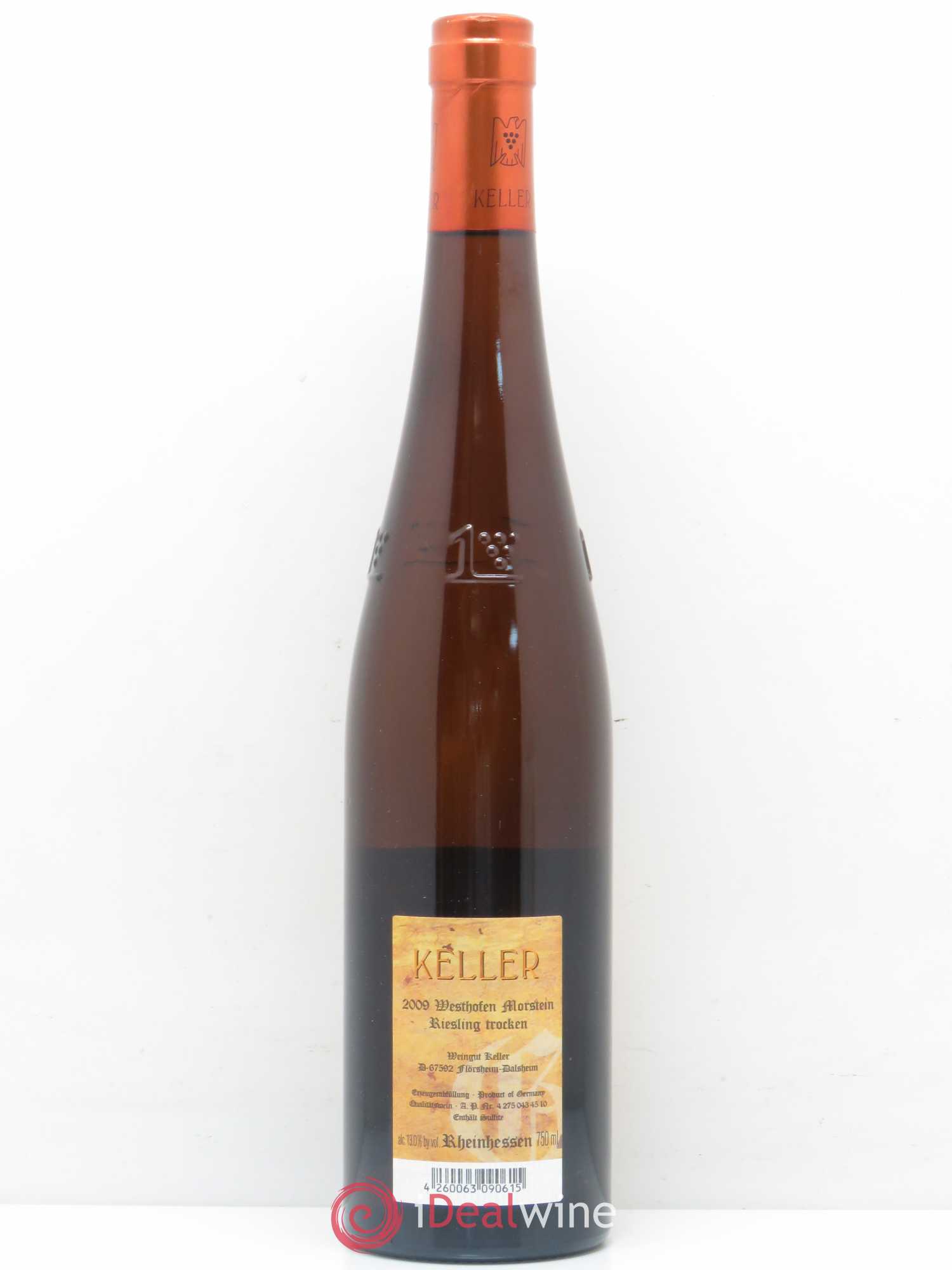 Riesling Trocken Westhofen Morstein Weingut Keller 2009 - Posten von 1 Flasche - 1