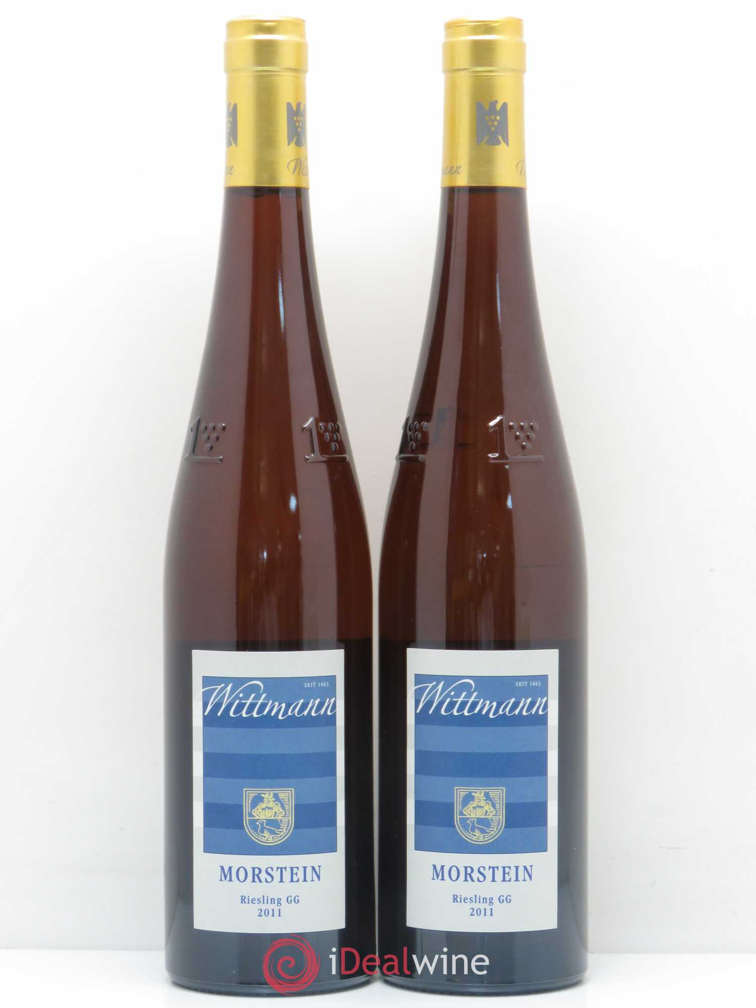 Riesling GG Trocken Westhofen Morstein Weingut Wittmann 2011 - Lotto di 2 bottiglie - 0