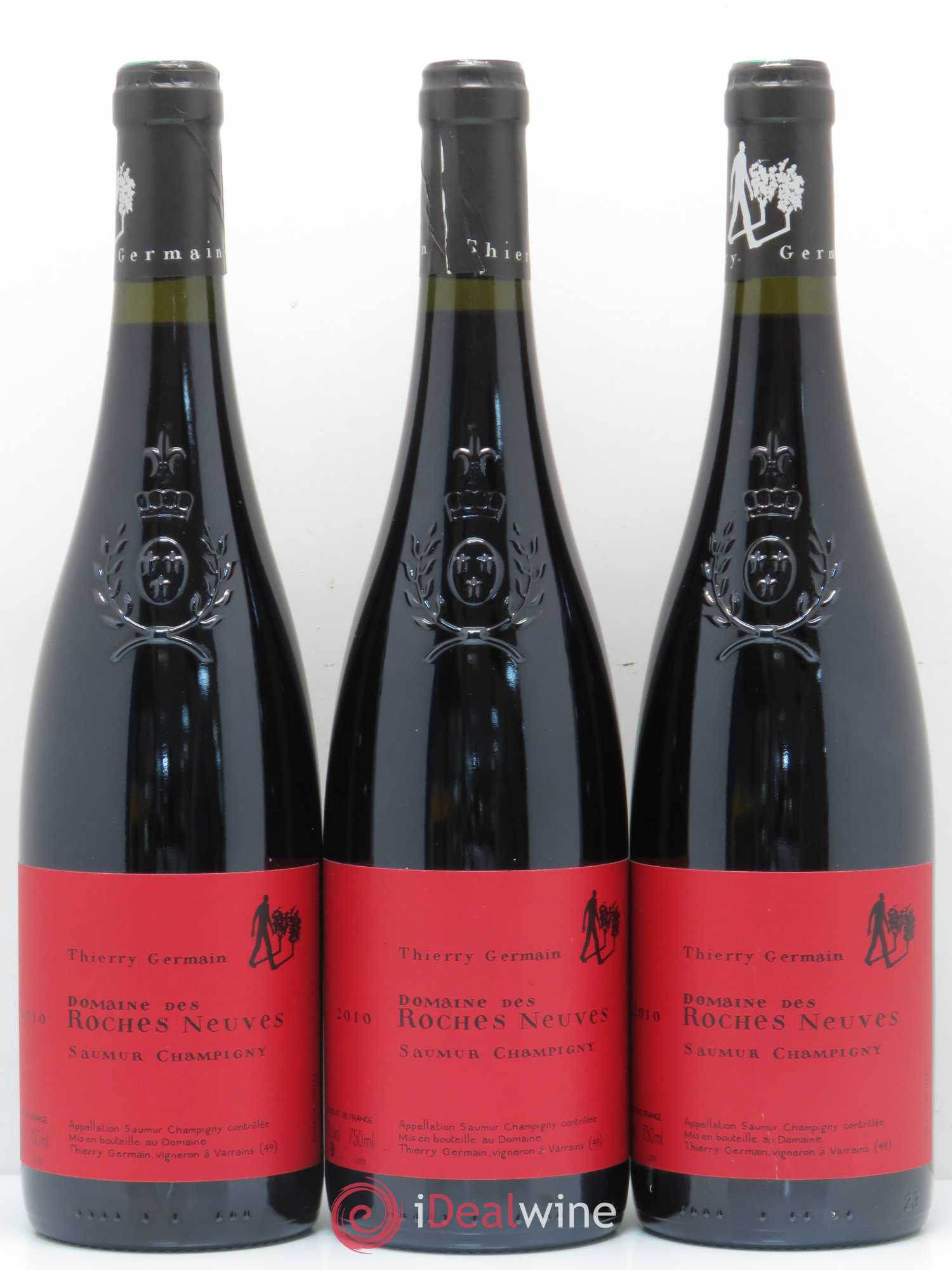 Saumur-Champigny Domaine des Roches Neuves - Thierry Germain 2010 - Lot de 6 bouteilles - 2