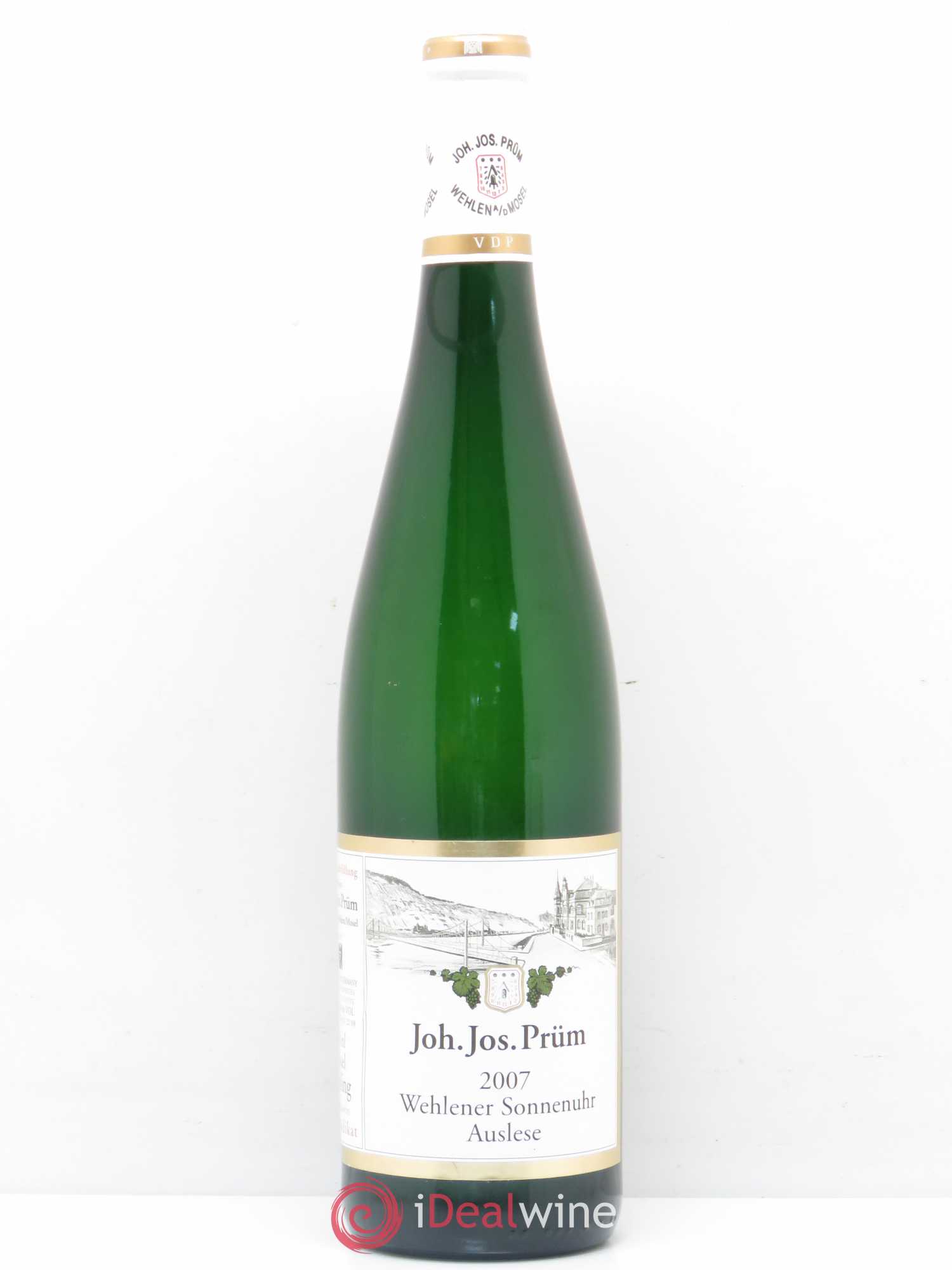 Riesling Joh. Jos. Prum Wehlener Sonnenuhr Auslese 2007 - Lot de 1 bouteille - 0