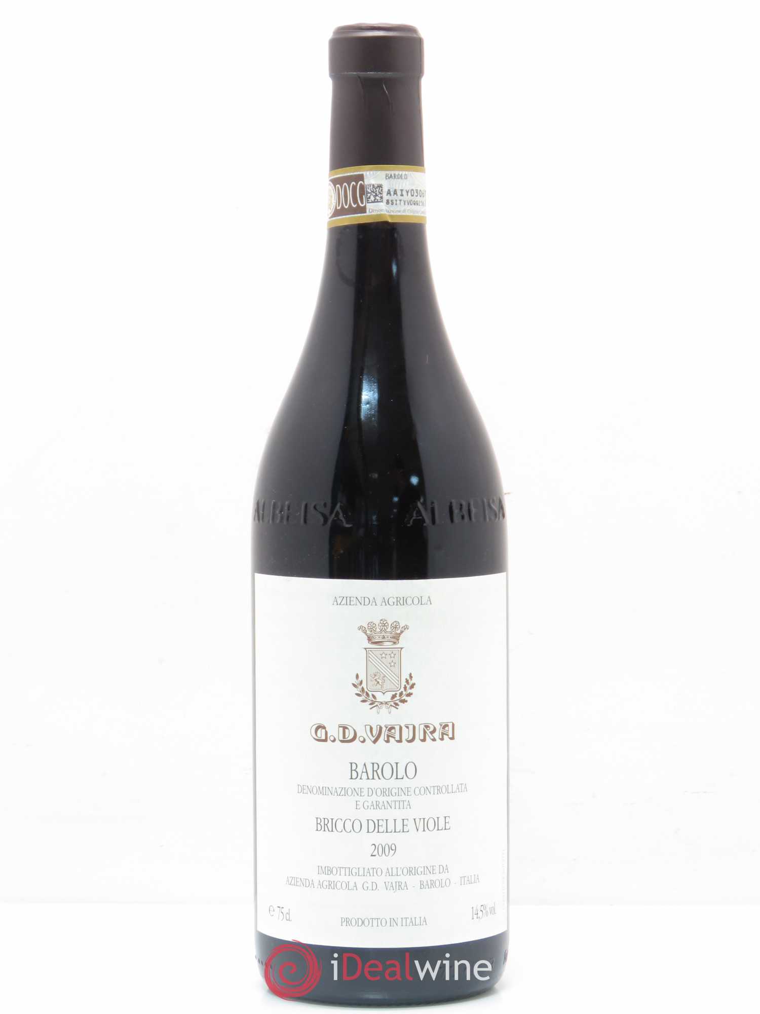 Barolo Bricco delle Viole G.D. Vajra 2009 - Posten von 1 Flasche - 0