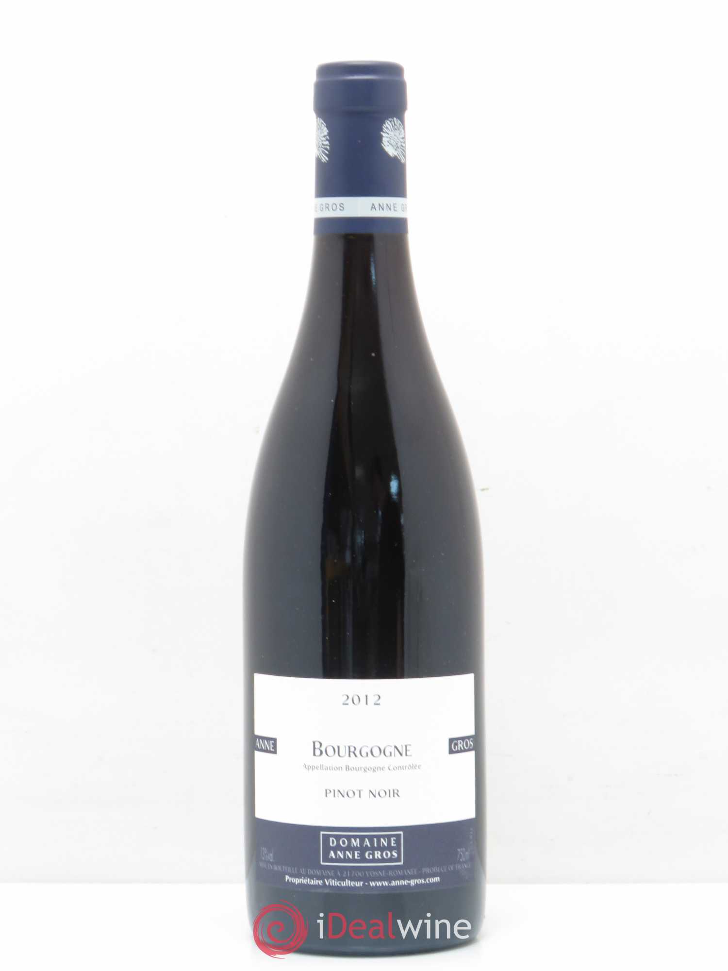 Bourgogne Pinot Noir Anne Gros 2012 - Lot de 1 bouteille - 0