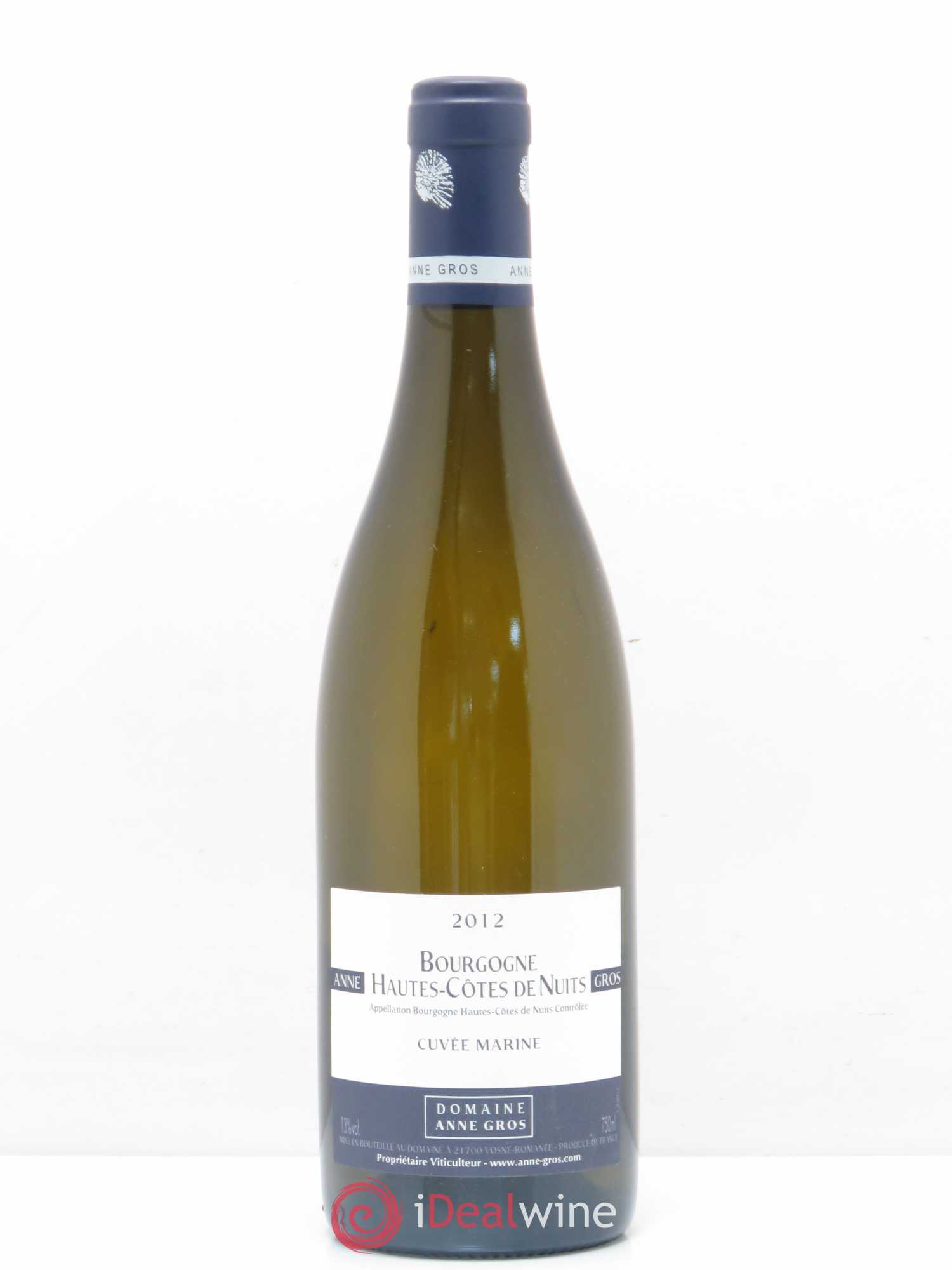 Hautes-Côtes de Nuits Cuvée Marine Anne Gros 2012 - Lot de 1 bouteille - 0
