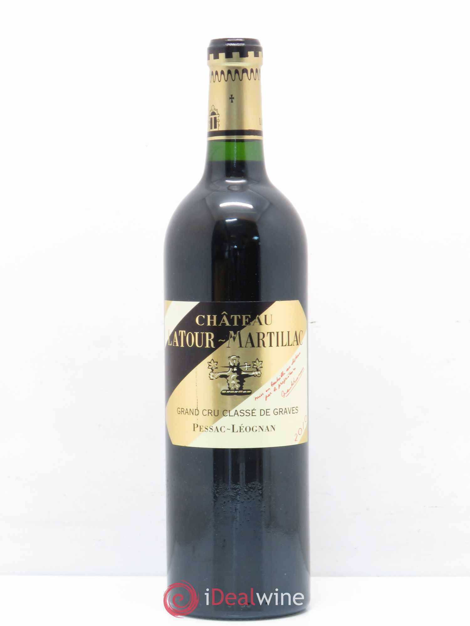 Château Latour-Martillac Cru Classé de Graves 2010 - Lot de 1 bouteille - 0