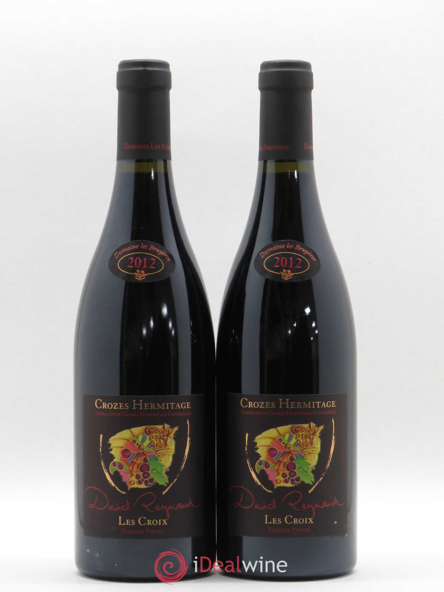 Crozes-Hermitage Les Croix Vieilles vignes David Reynaud 2012 - Lot de 2 bouteilles - 0