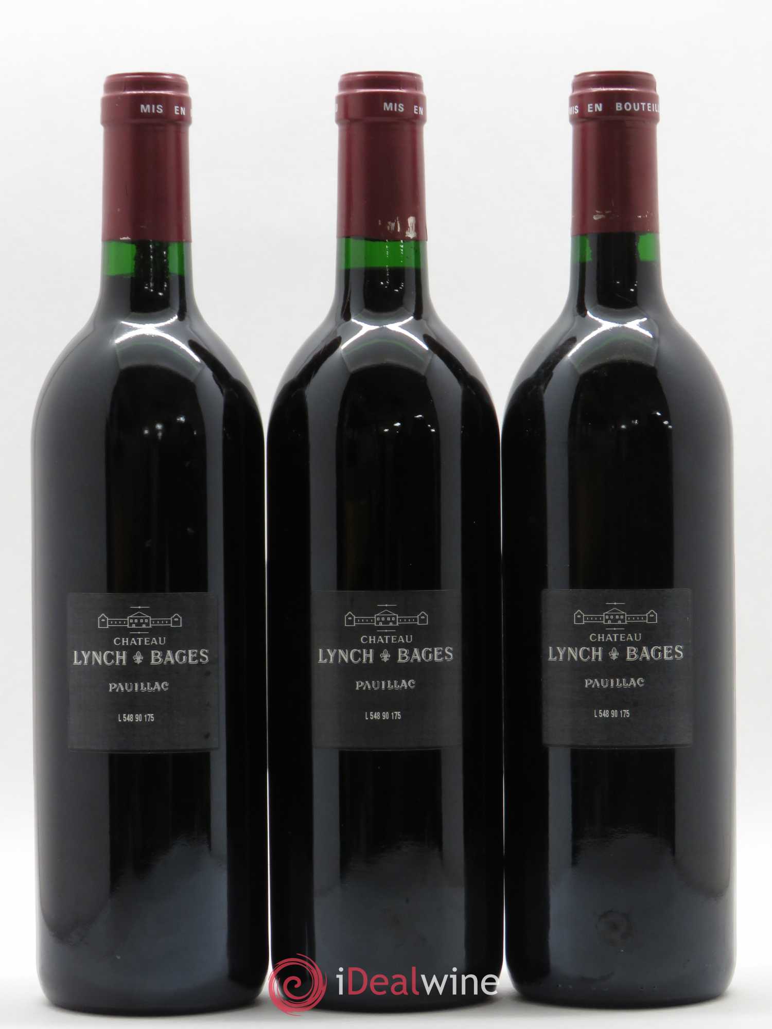 Château Lynch Bages 5ème Grand Cru Classé 1990 - Lot de 6 bouteilles - 2