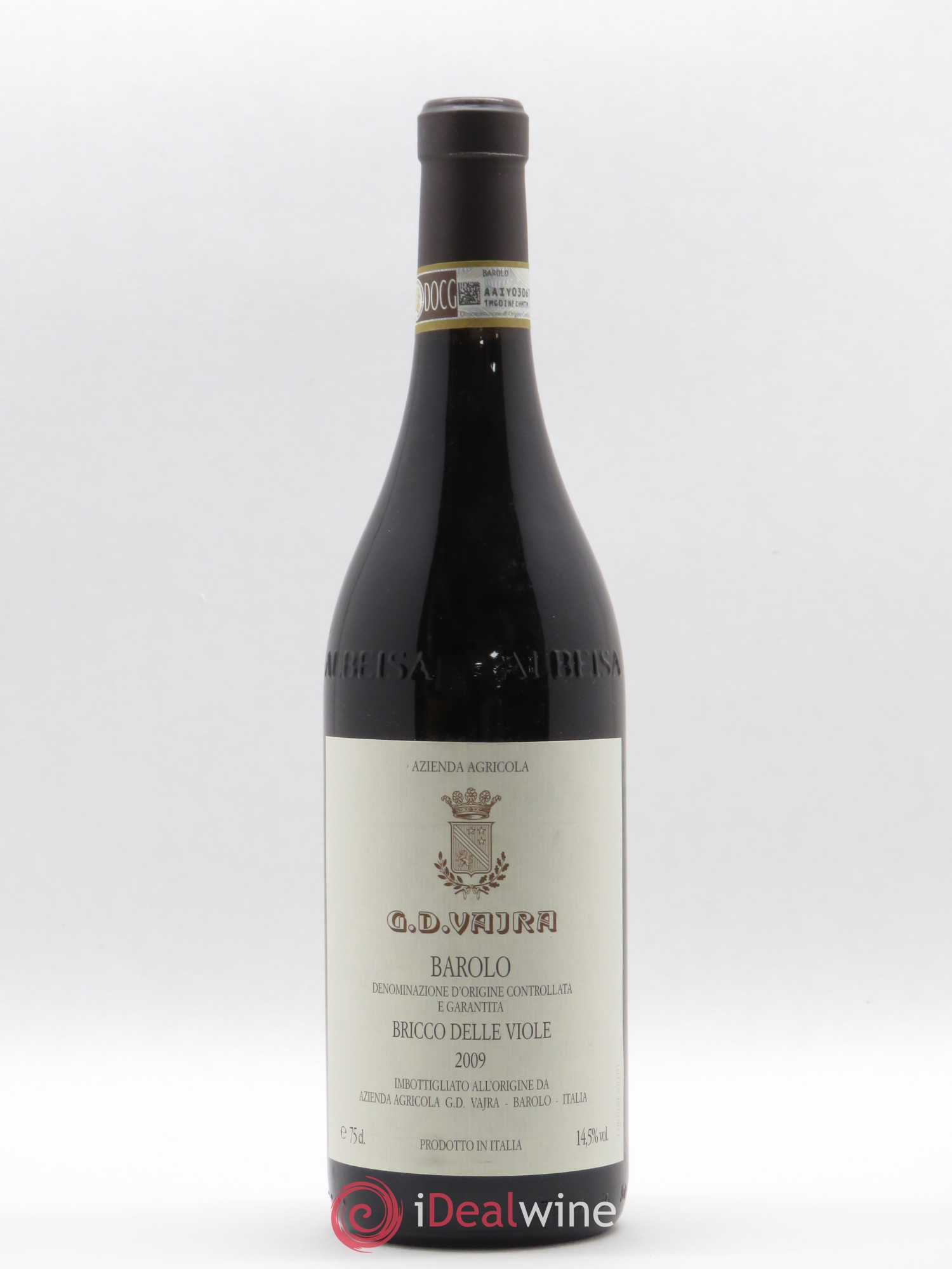 Barolo Bricco delle Viole G.D. Vajra 2009 - Posten von 1 Flasche - 0
