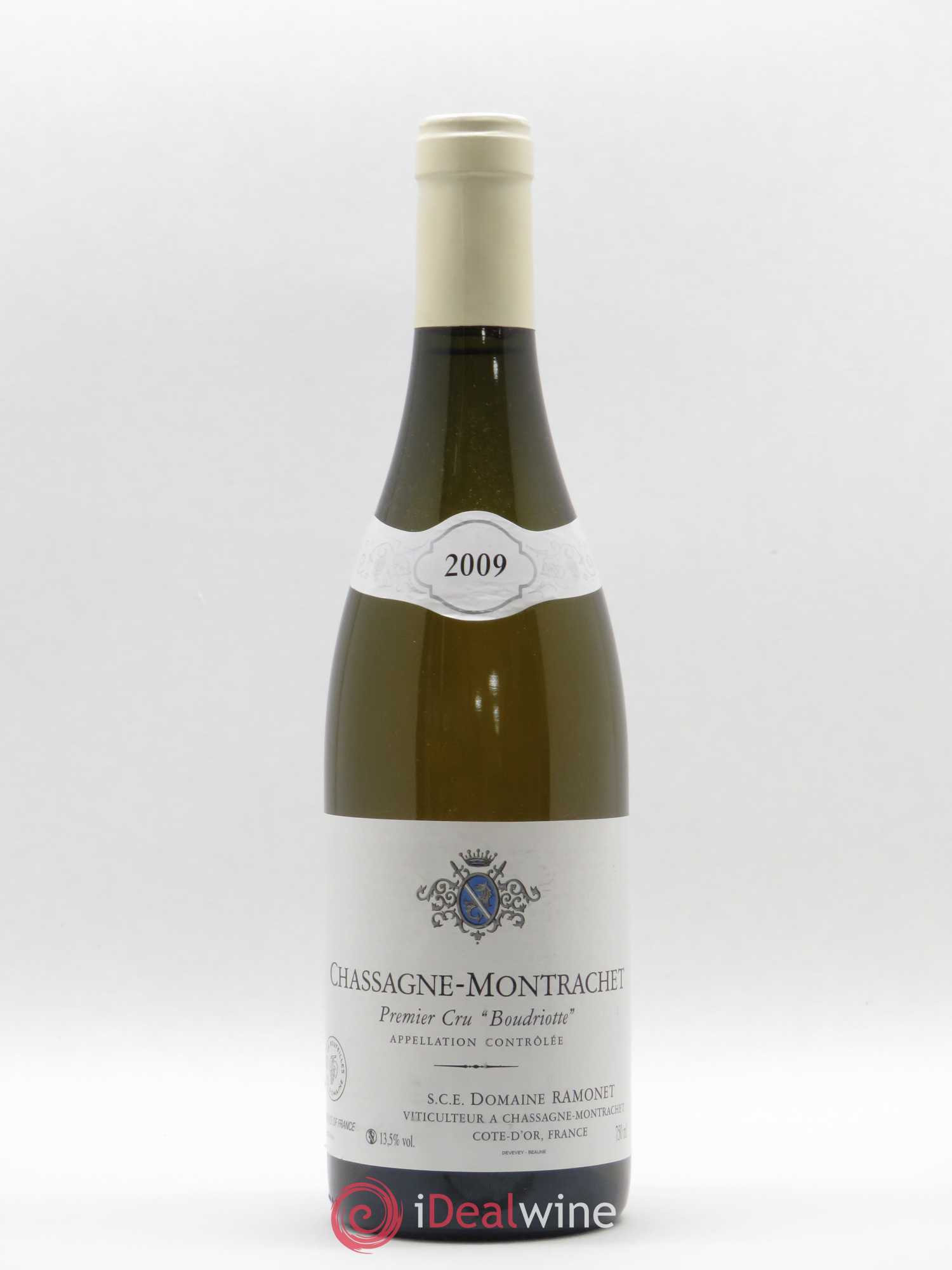 Chassagne-Montrachet 1er Cru Boudriotte Ramonet (Domaine) 2009 - Lot de 1 bouteille - 0