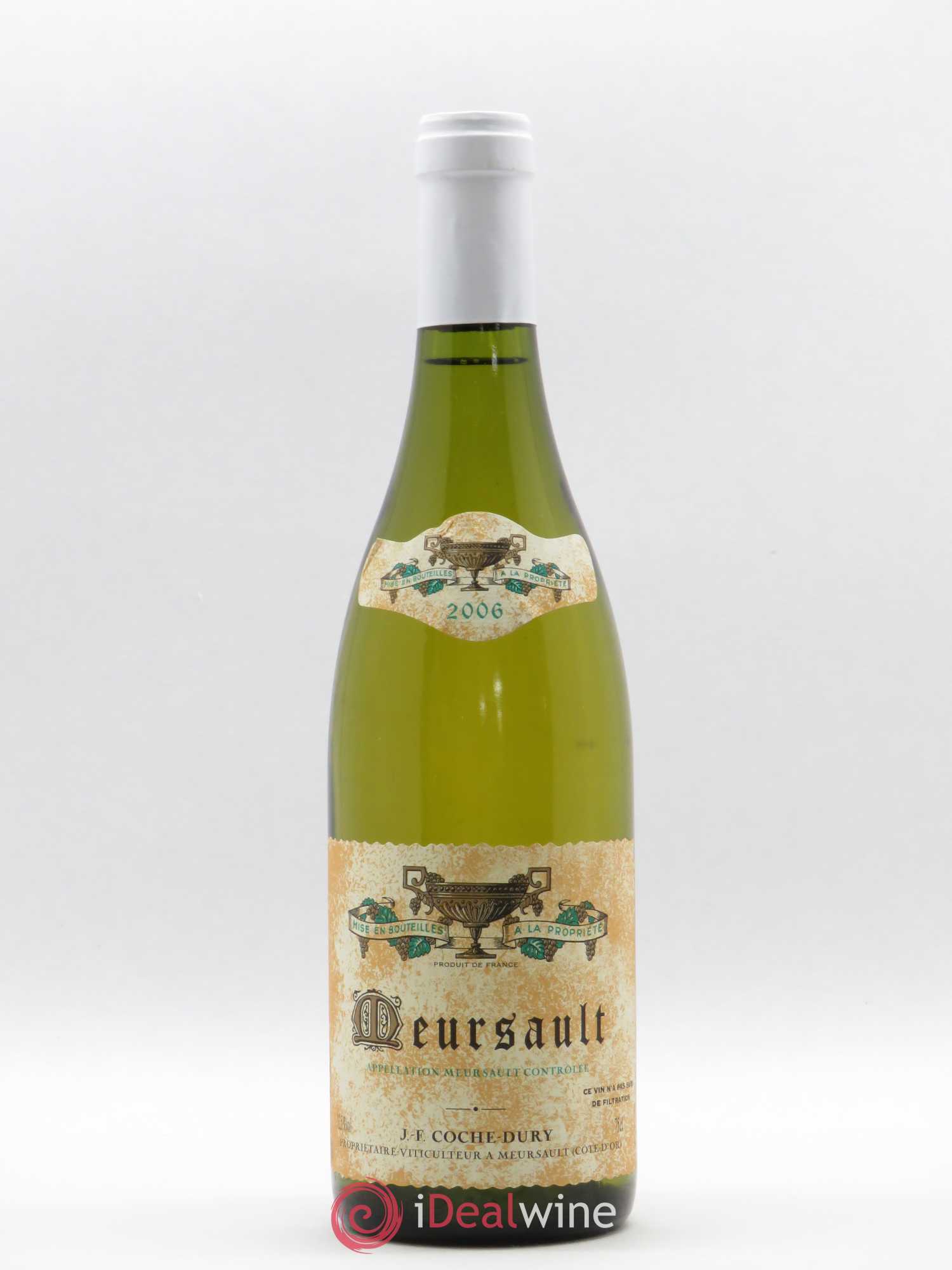 Meursault Coche Dury (Domaine) 2006 - Lot de 1 bouteille - 0