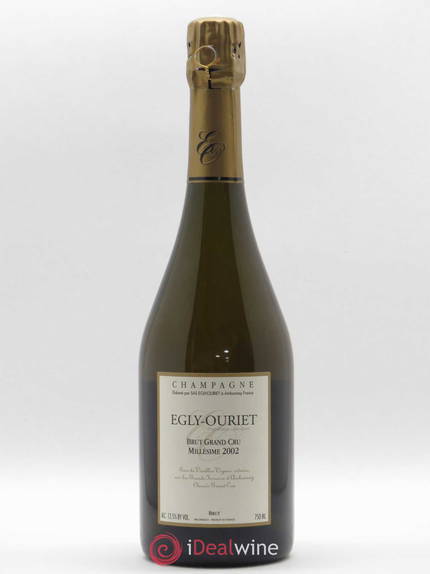 Grand Cru Brut Egly-Ouriet 2002 - Lot de 1 bouteille - 0