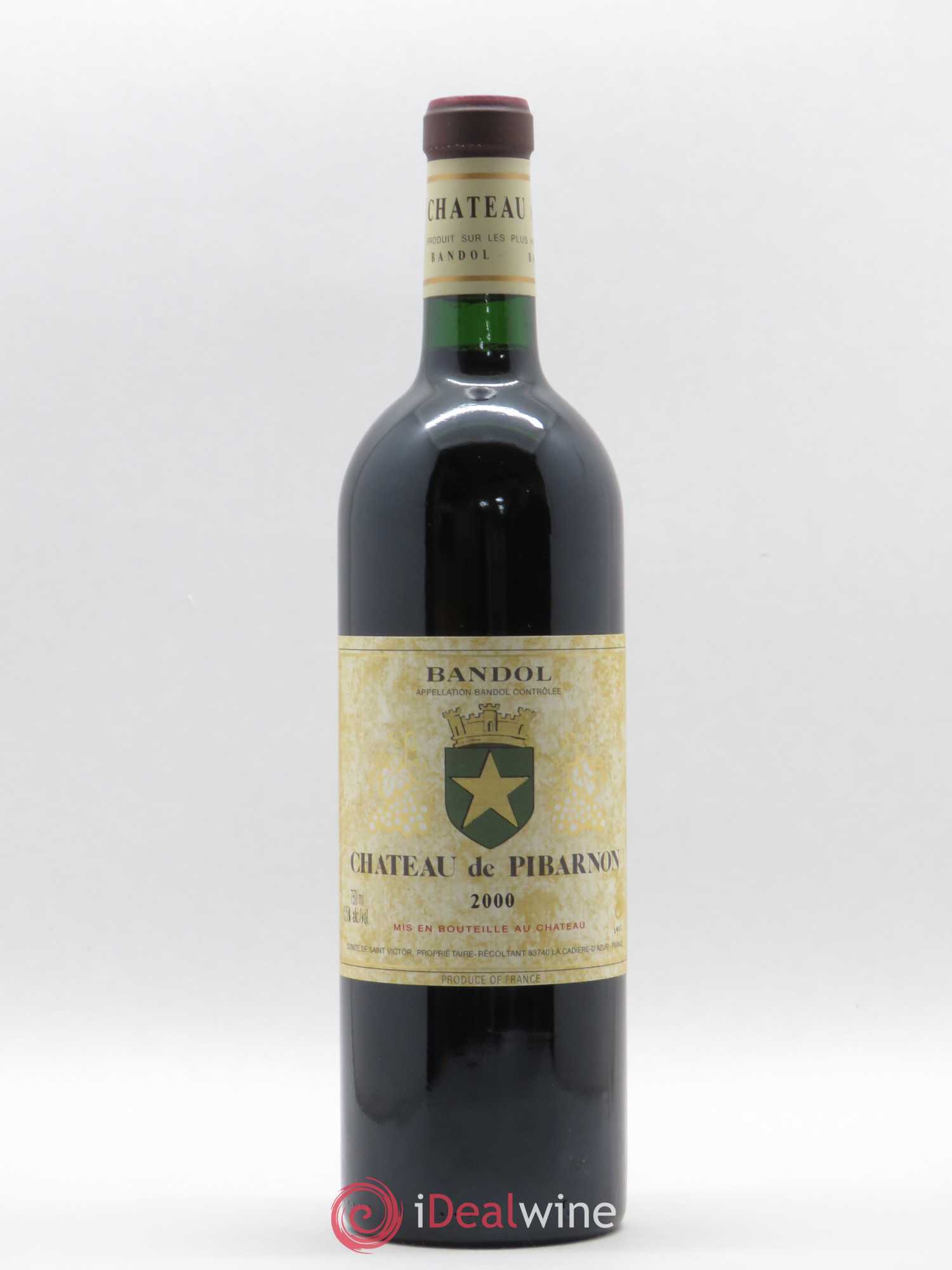 Bandol Château de Pibarnon Comte de Saint-Victor 2000 - Lot de 1 bouteille - 0