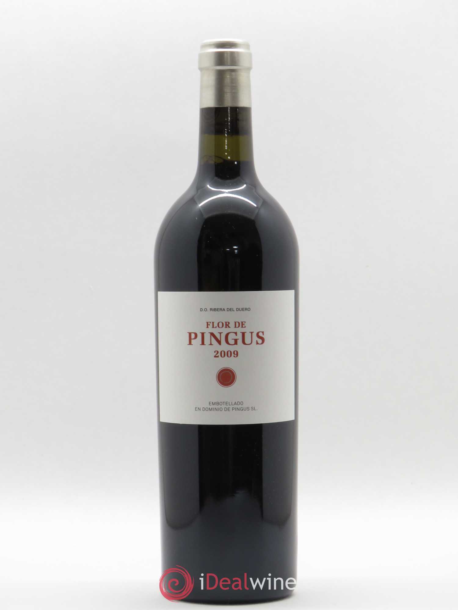 Ribera Del Duero Flor de Pingus Dominio de Pingus - Peter Sisseck 2009 - Lot de 1 bouteille - 0