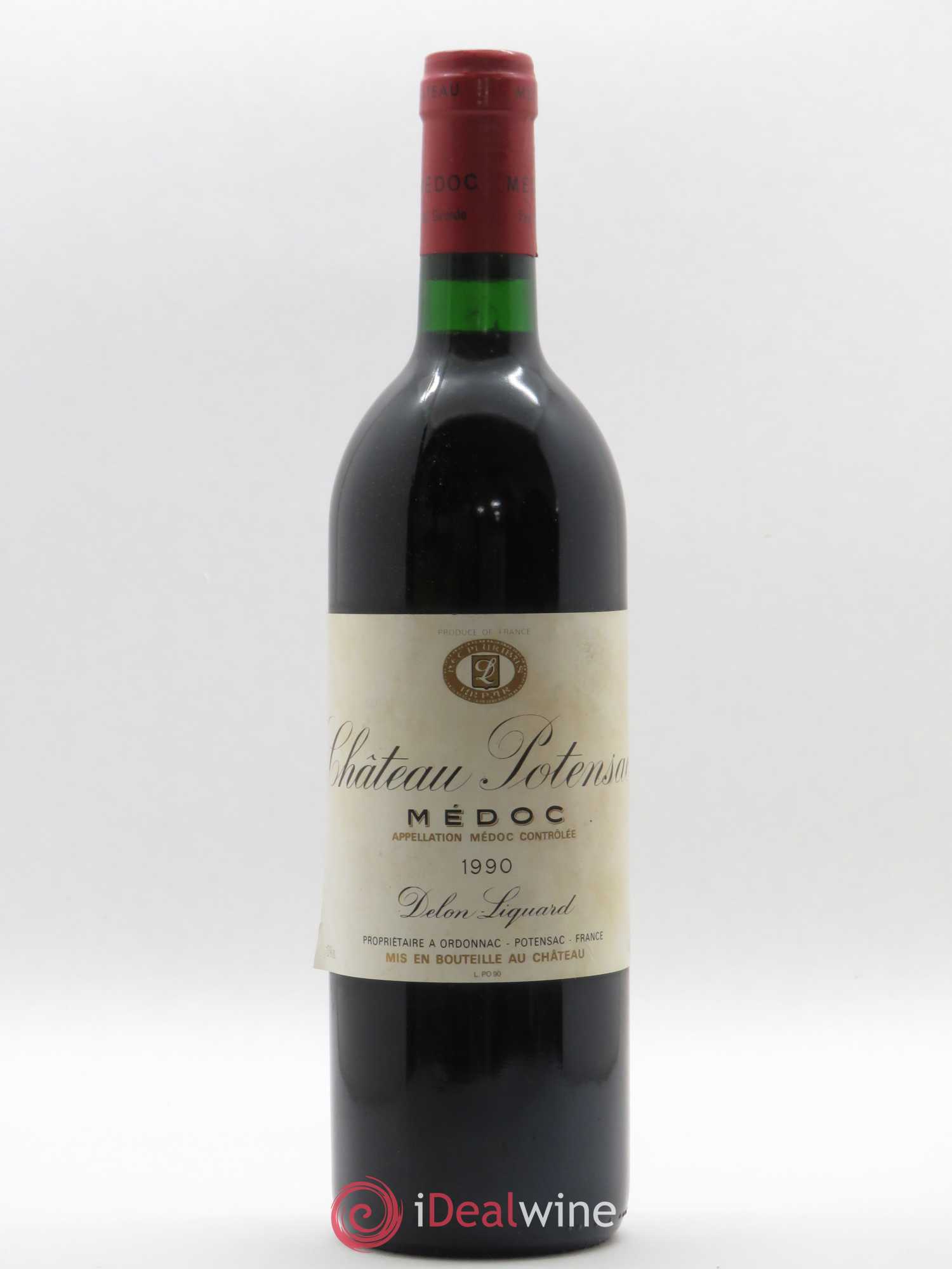 Château Potensac 1990 - Lot de 1 bouteille - 0