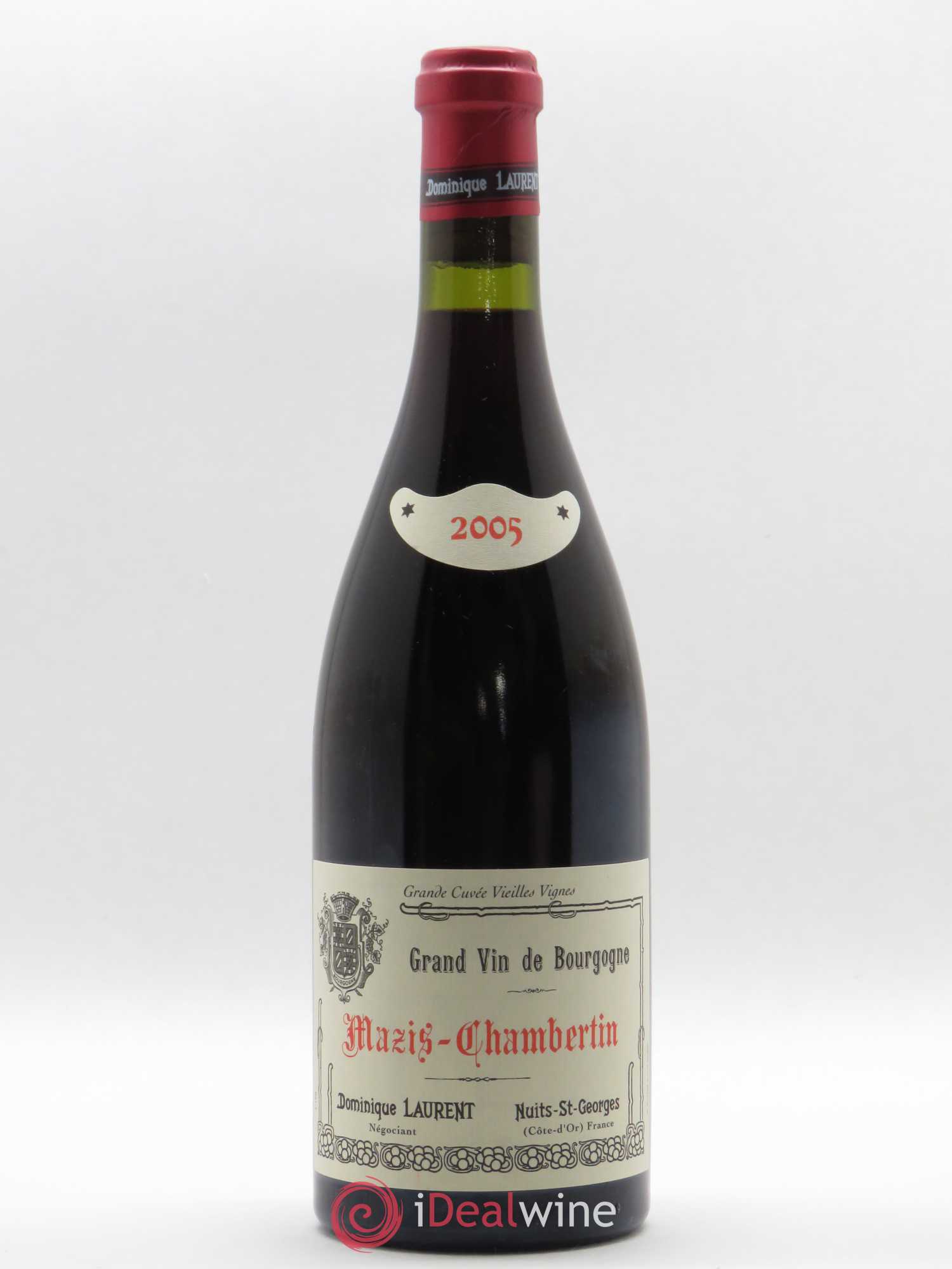 Mazis-Chambertin Grand Cru Dominique Laurent Vielles Vignes 2005 - Lot de 1 bouteille - 0