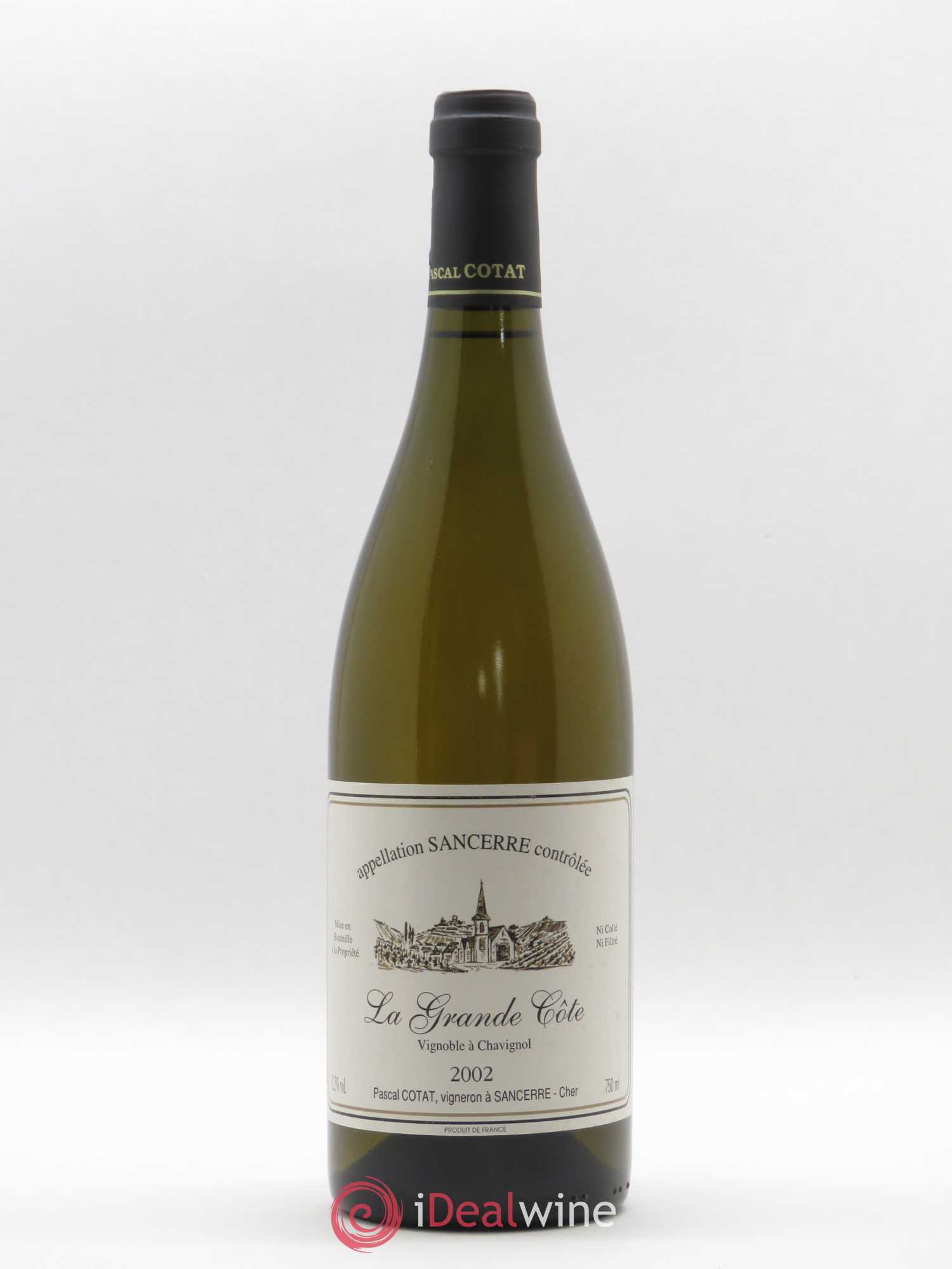 Sancerre La Grande Côte Pascal Cotat 2002 - Lot de 1 bouteille - 0