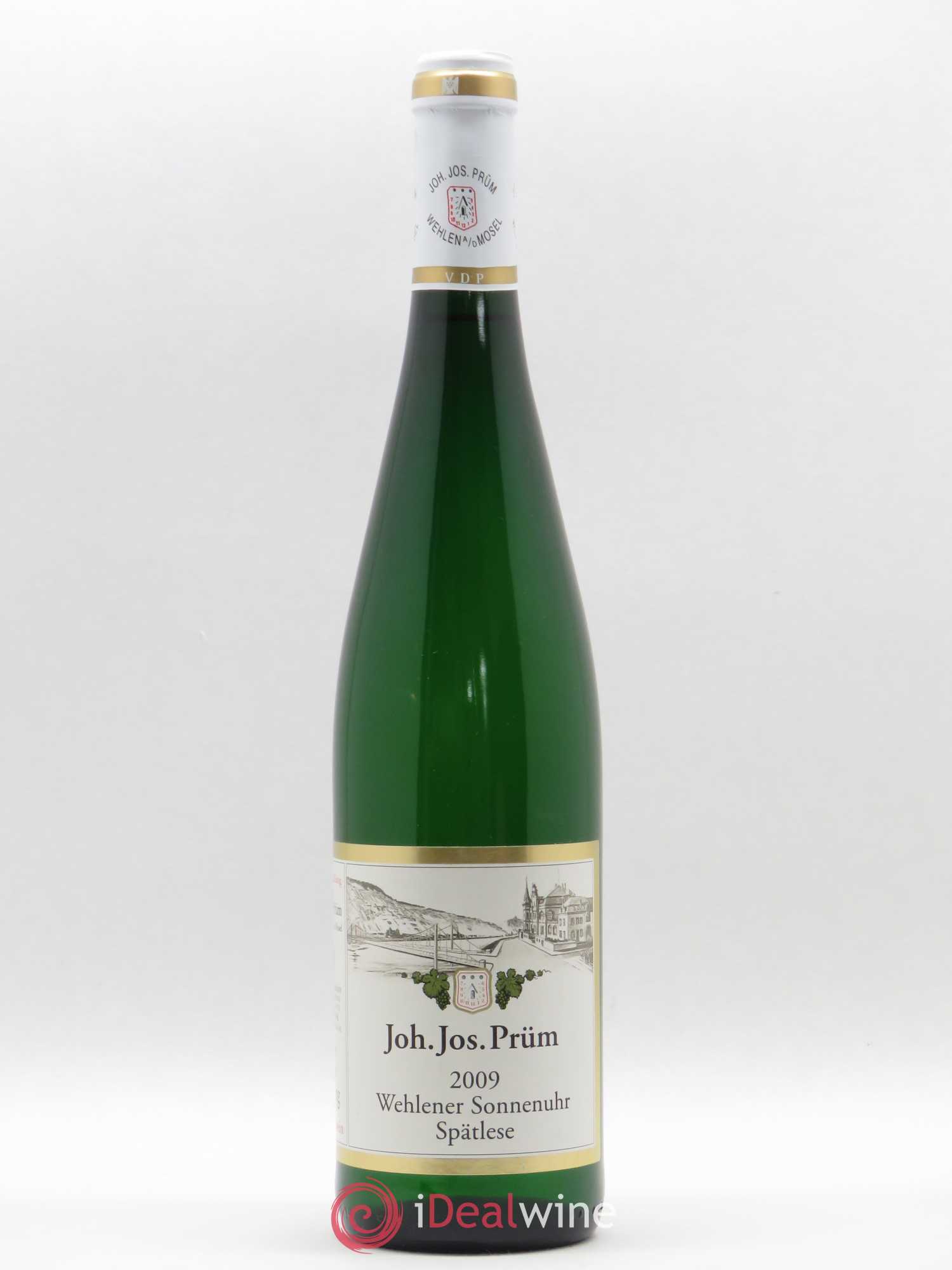 Riesling Joh. Jos. Prum Wehlener Sonnenuhr Spätlese 2009 - Lot de 1 bouteille - 0