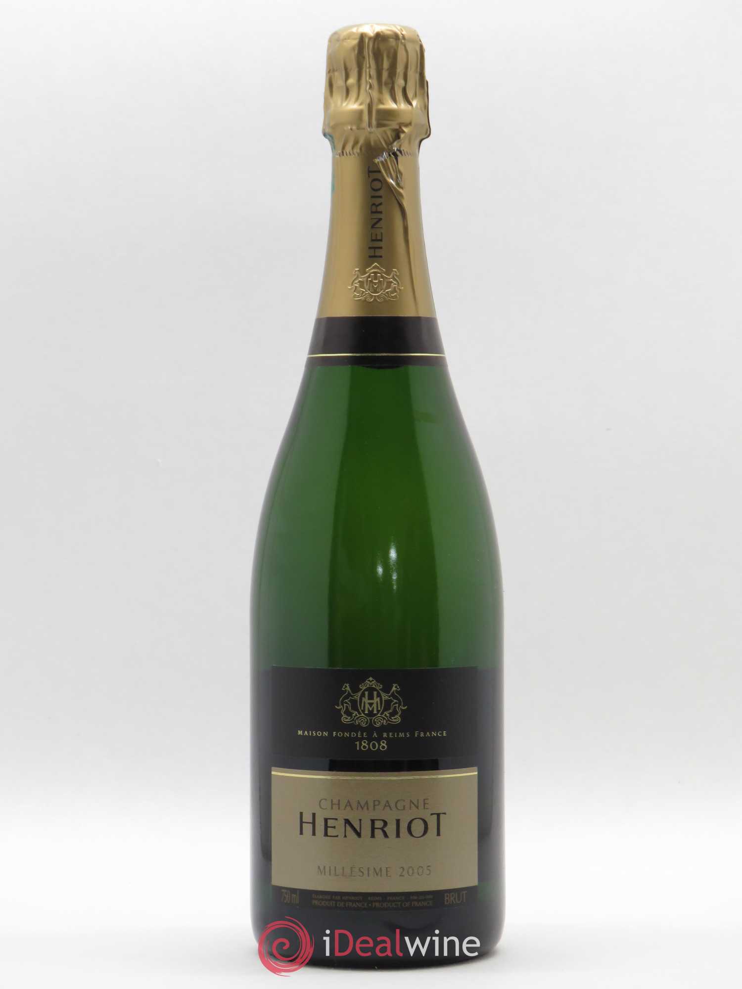 Brut Millésimé Henriot 2005 - Lot de 1 bouteille - 0