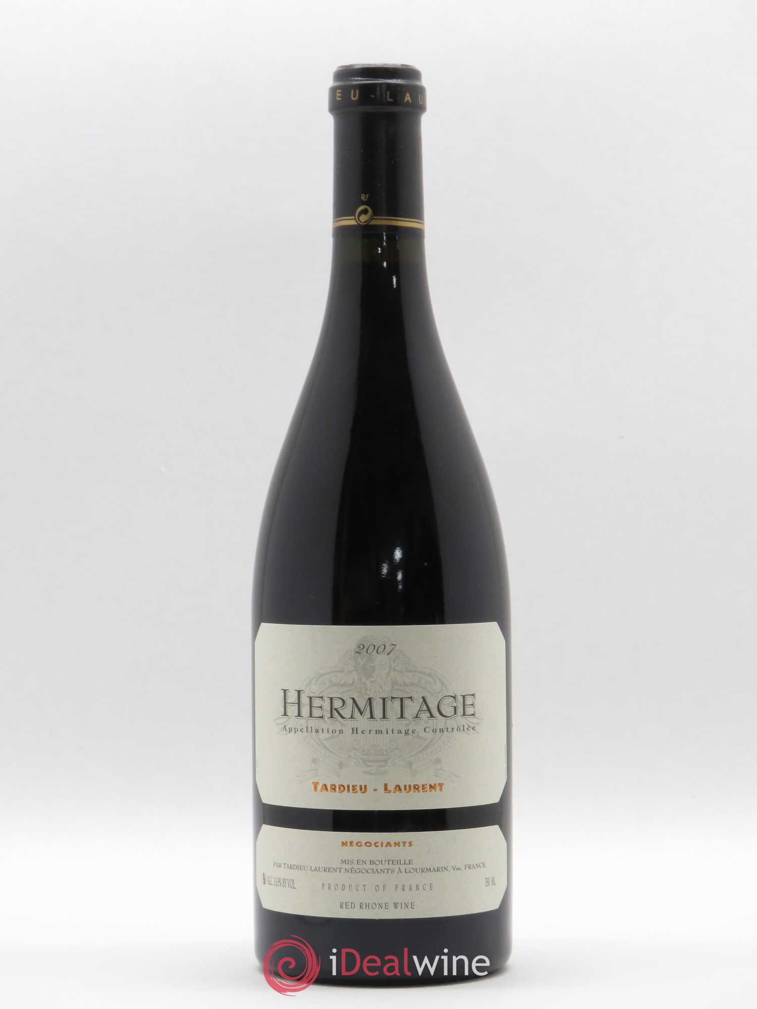 Hermitage Maison Tardieu-Laurent 2007 - Lot de 1 bouteille - 0