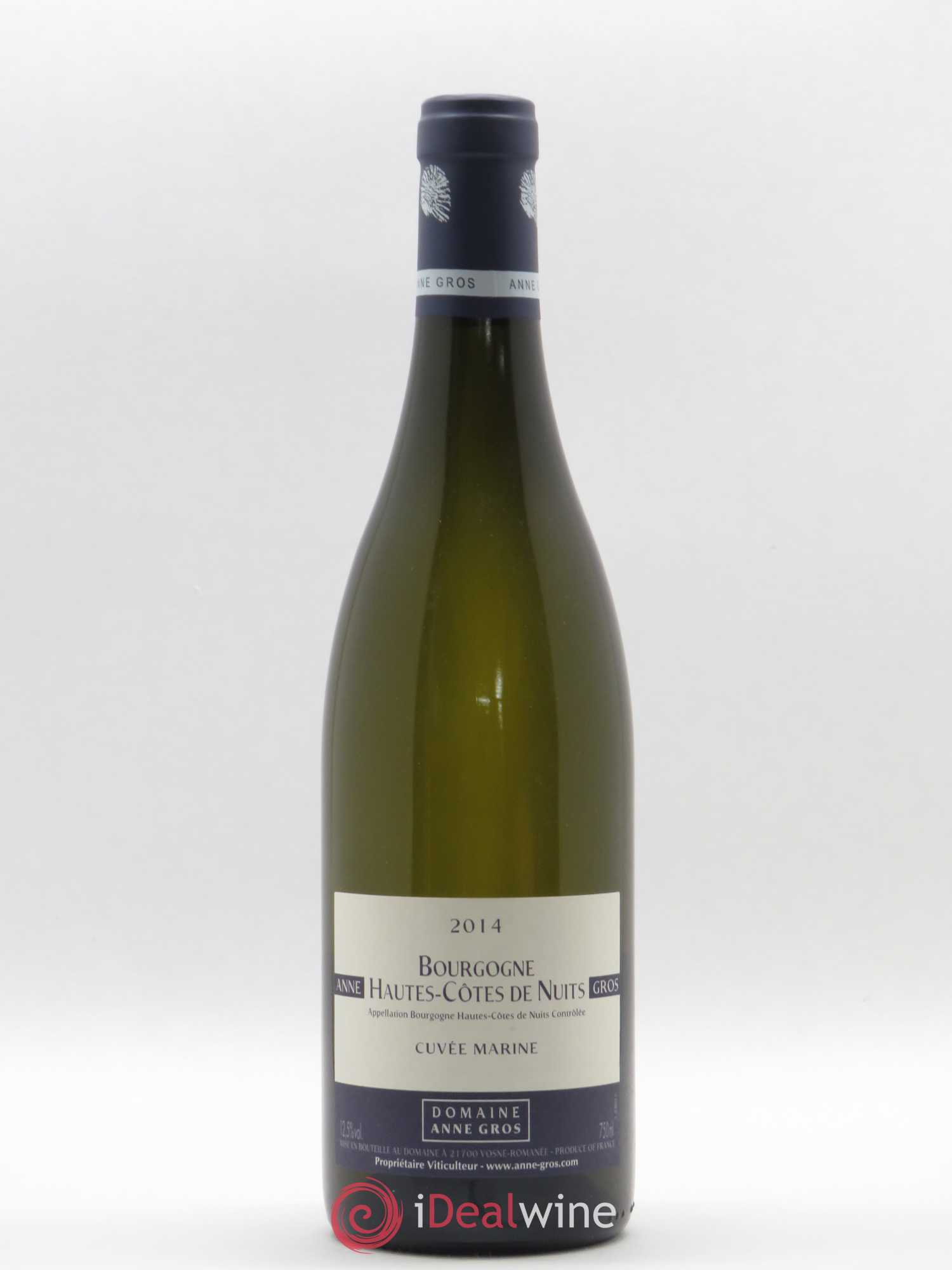 Hautes-Côtes de Nuits Cuvée Marine Anne Gros 2014 - Lot de 1 bouteille - 0