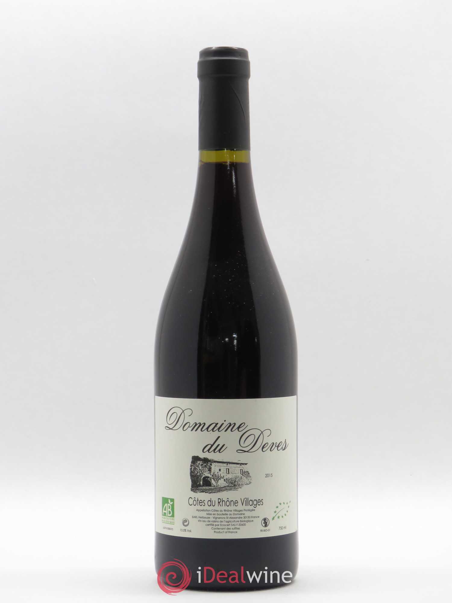 Côtes-du-Rhône Domaine du Deves 2015 - Posten von 1 Flasche - 0