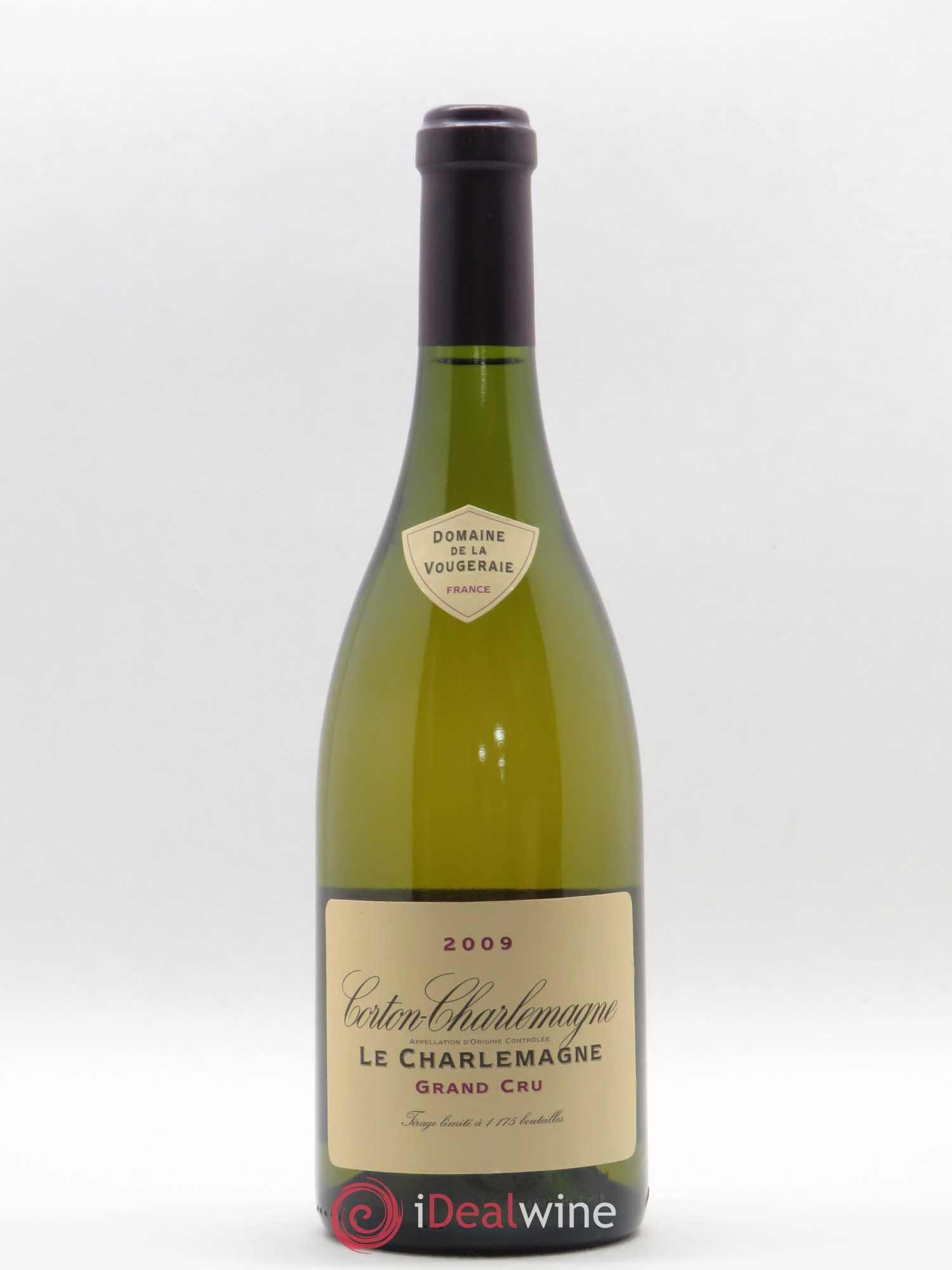 Corton-Charlemagne Grand Cru Le Charlemagne La Vougeraie 2009 - Lot de 1 bouteille - 0