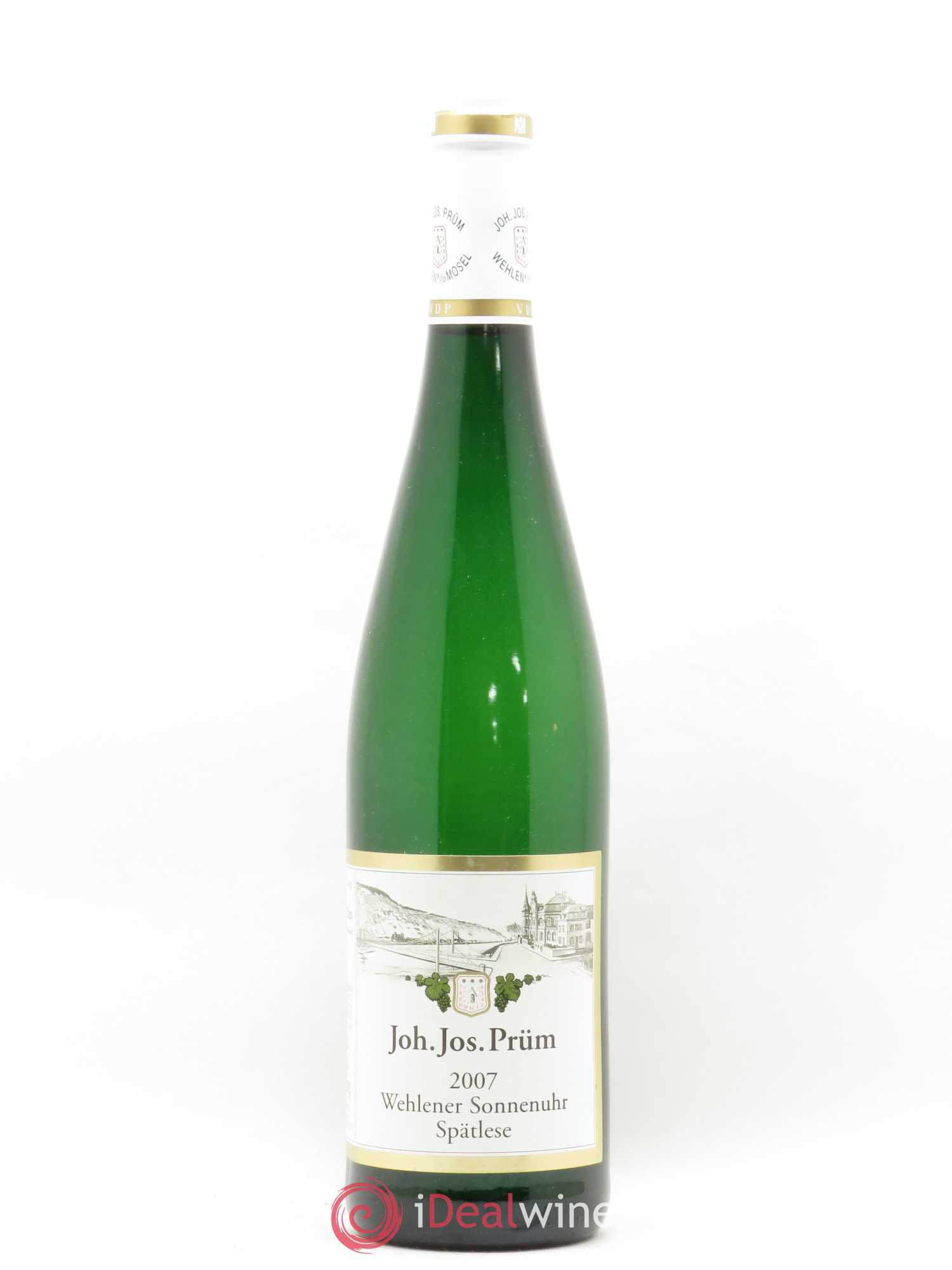Riesling Joh. Jos. Prum Wehlener Sonnenuhr Spätlese 2007 - Lot de 1 bouteille - 0