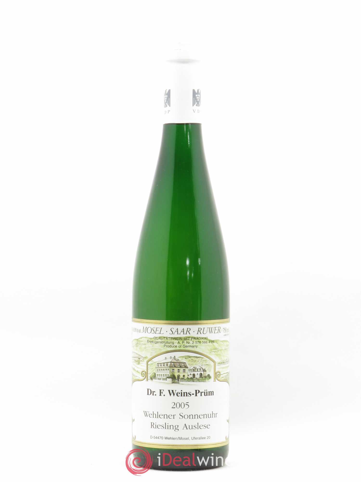 Riesling Wehlener Sonnenuhr Auslese Weins Prüm 2005 - Posten von 1 Flasche - 0