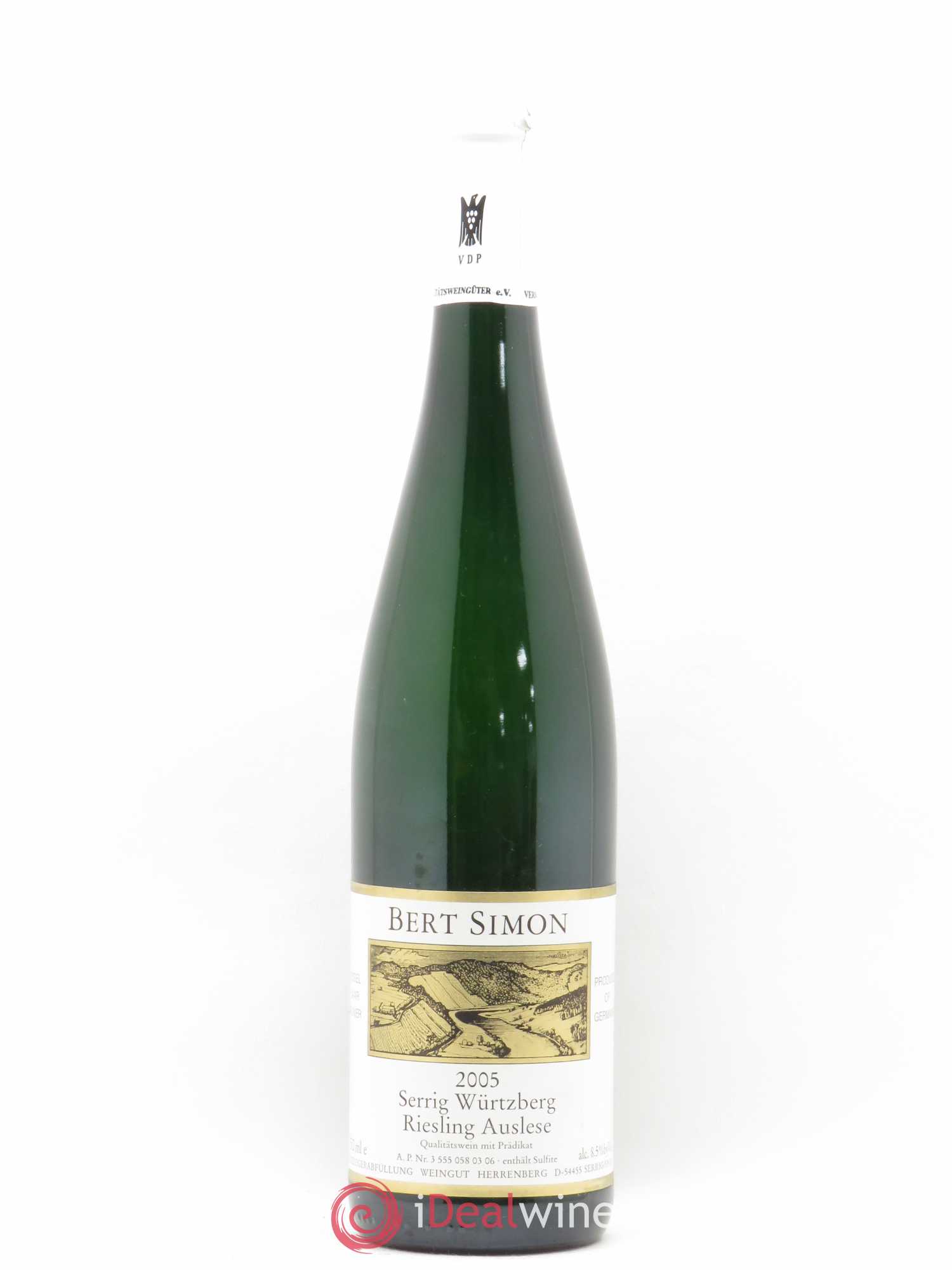 Riesling Bert Simon Serrig Würtzberg Auslese 2005 - Posten von 1 Flasche - 0