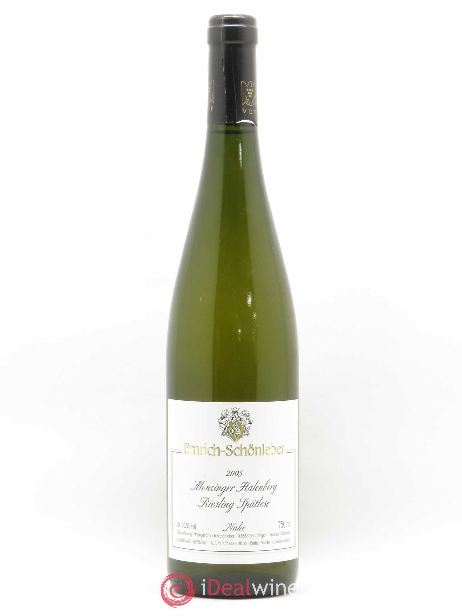 Riesling Emrich Schönleber Nahe Monzinger Halenberg Spätlese 2005 - Posten von 1 Flasche - 0