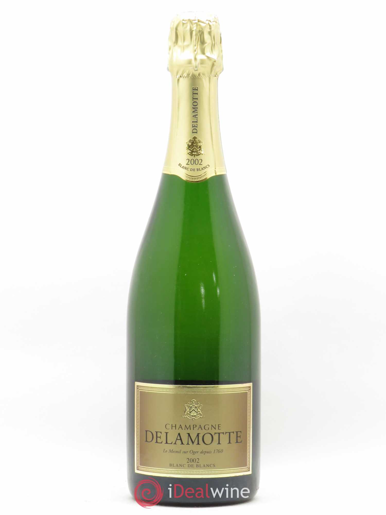 Champagne Delamotte Blanc de Blancs 2002 - Posten von 1 Flasche - 0