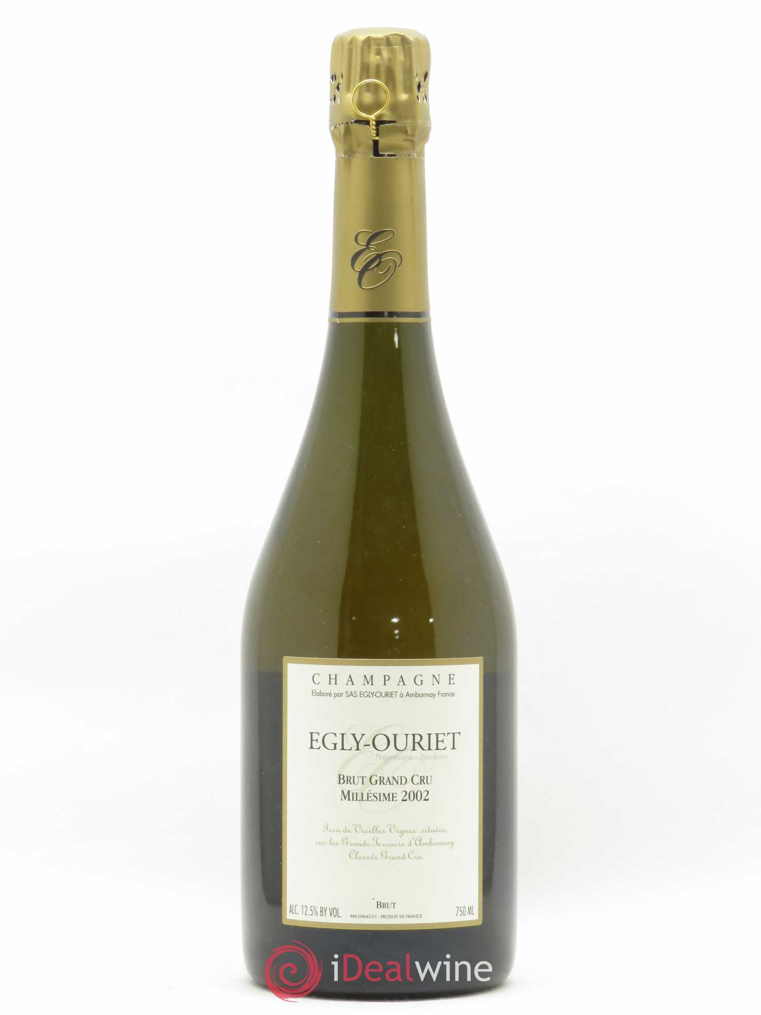 Grand Cru Brut Egly-Ouriet 2002 - Lot de 1 bouteille - 0
