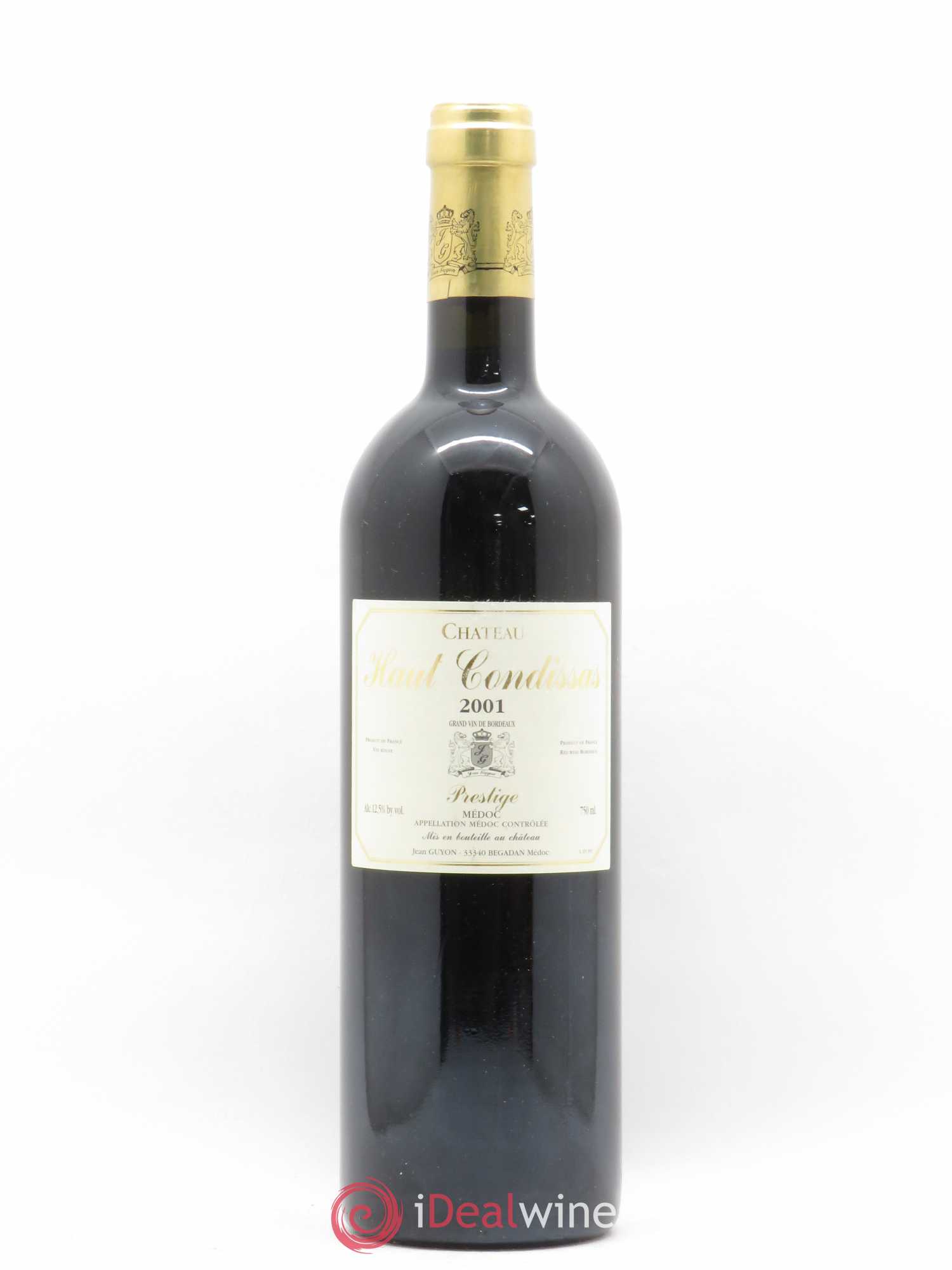 Haut-Condissas 2001 - Lot de 1 bouteille - 0