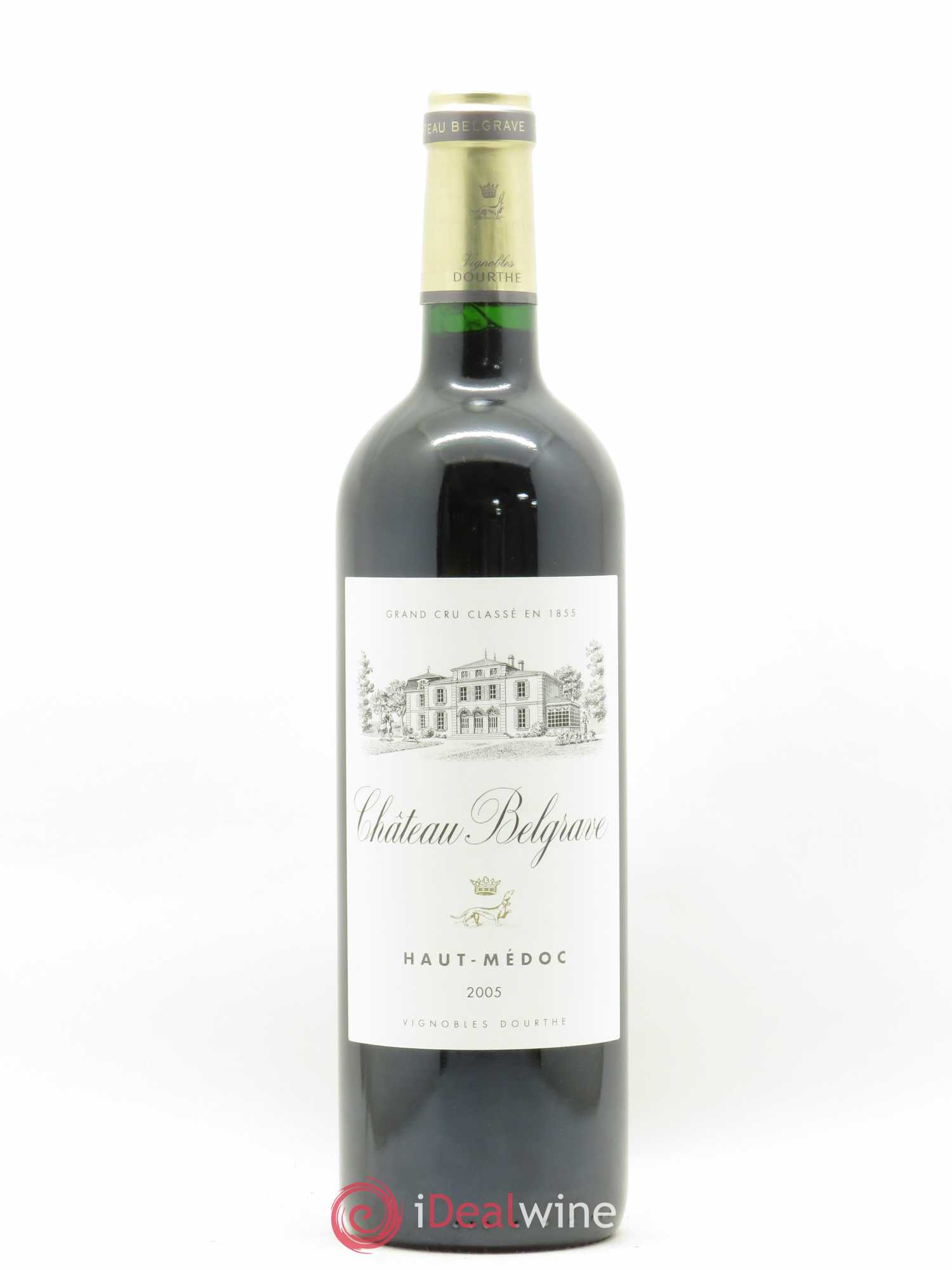 Château Belgrave 5ème Grand Cru Classé 2005 - Lot de 1 bouteille - 0