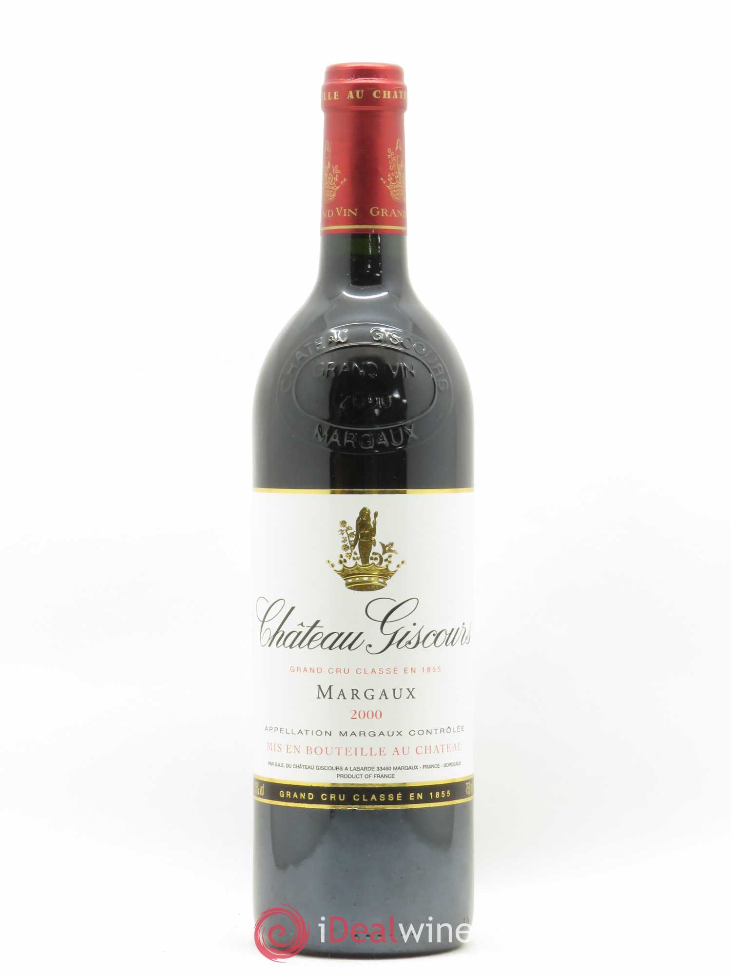 Château Giscours 3ème Grand Cru Classé 2000 - Lot de 1 bouteille - 0