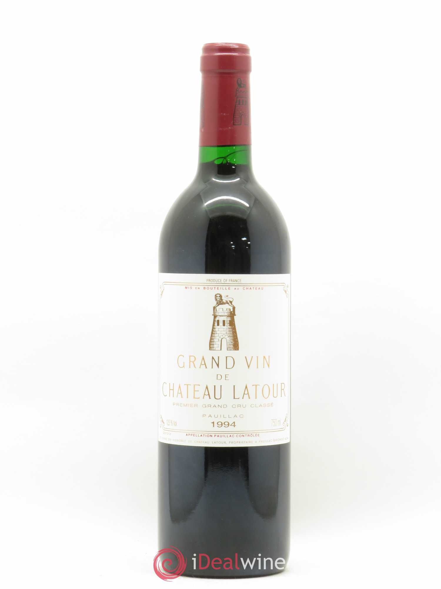 Château Latour 1er Grand Cru Classé 1994 - Lot de 1 bouteille - 0