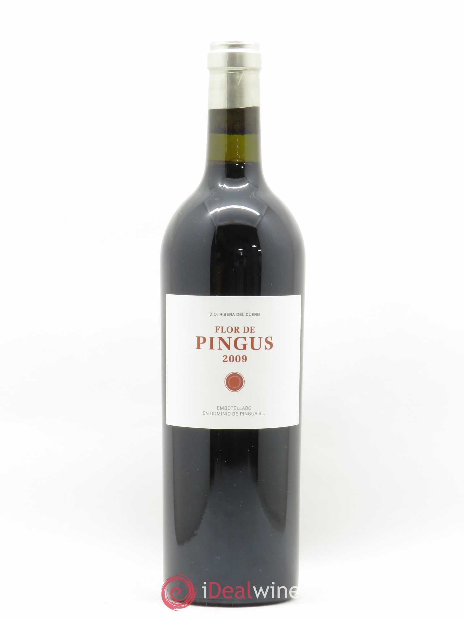 Ribera Del Duero Flor de Pingus Dominio de Pingus - Peter Sisseck 2009 - Lot de 1 bouteille - 0