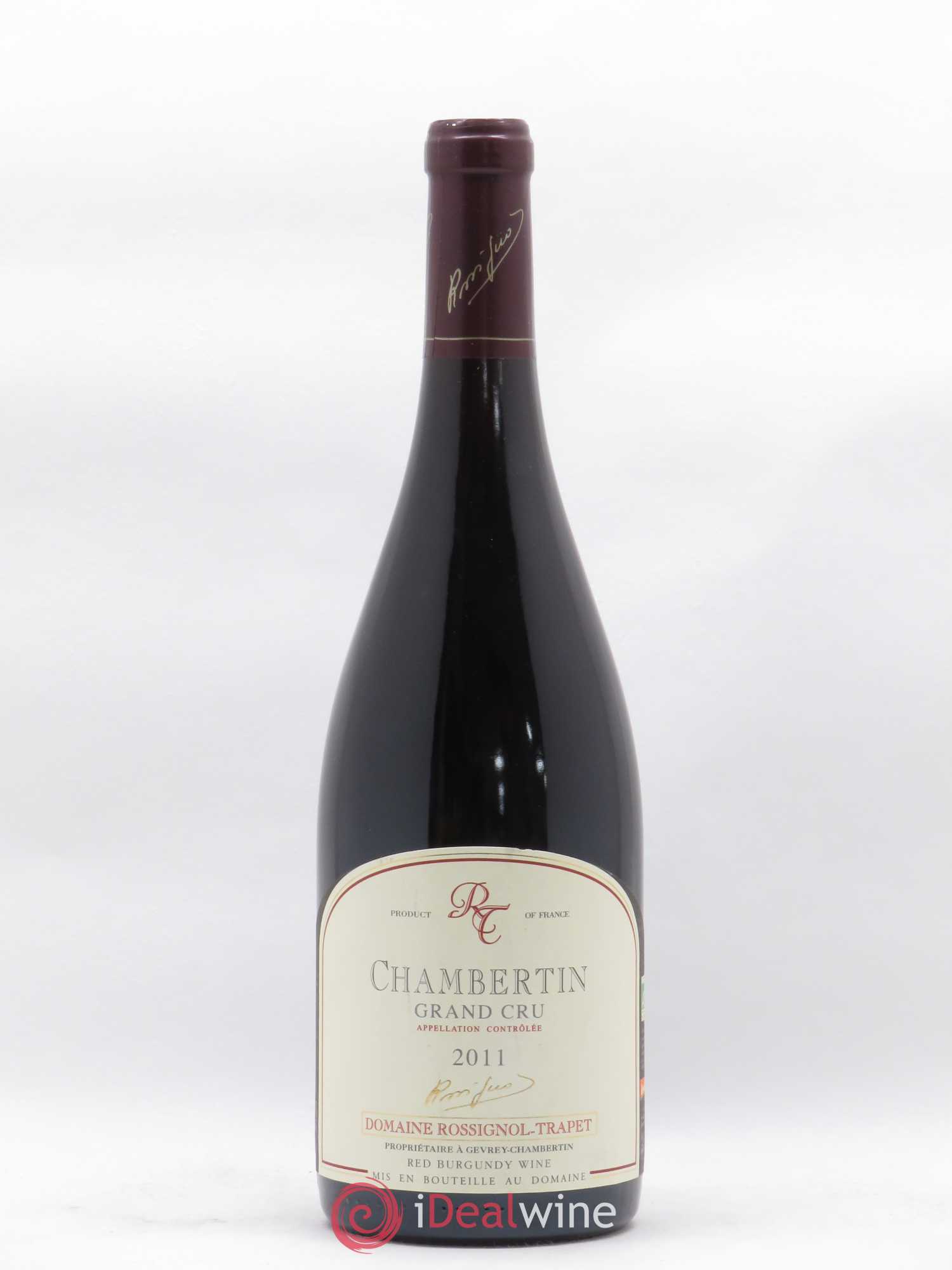 Chambertin Grand Cru Rossignol-Trapet (Domaine) 2011 - Lot de 1 bouteille - 0