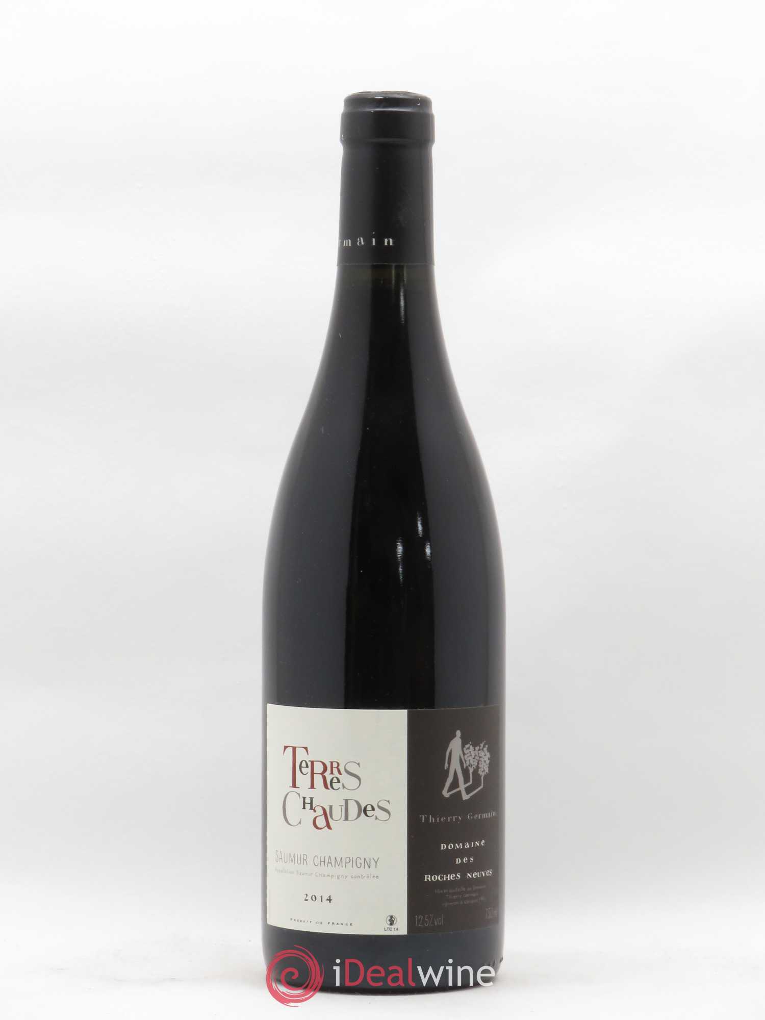 Saumur-Champigny Terres Chaudes Domaine des Roches Neuves - Thierry Germain 2014 - Lot de 1 bouteille - 0