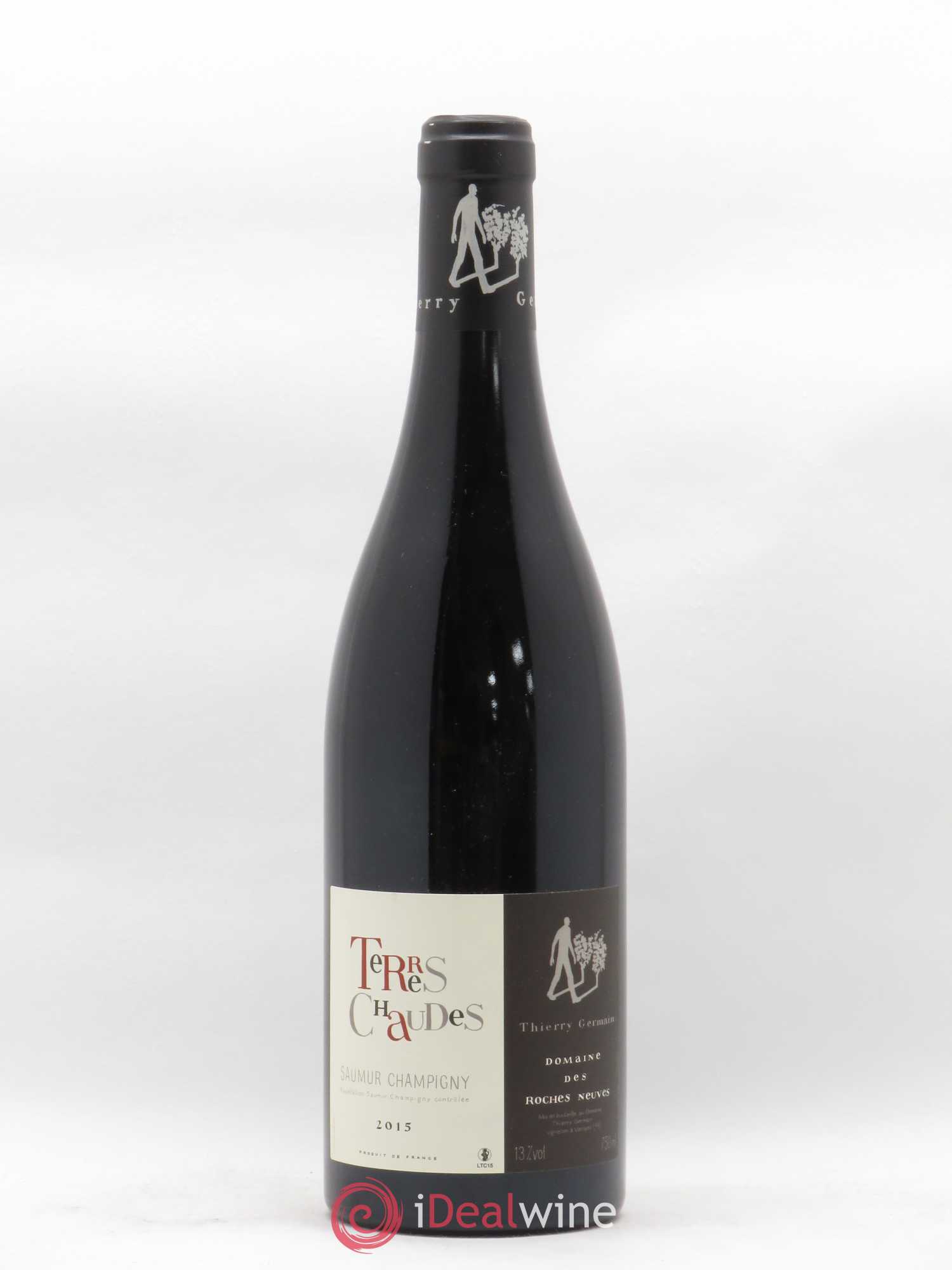Saumur-Champigny Terres Chaudes Domaine des Roches Neuves - Thierry Germain 2015 - Lot de 1 bouteille - 0