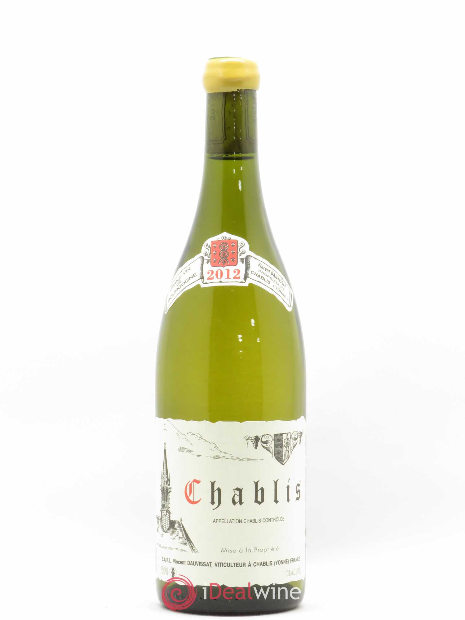 Chablis Vincent Dauvissat (Domaine) 2012 - Lot de 1 bouteille - 0